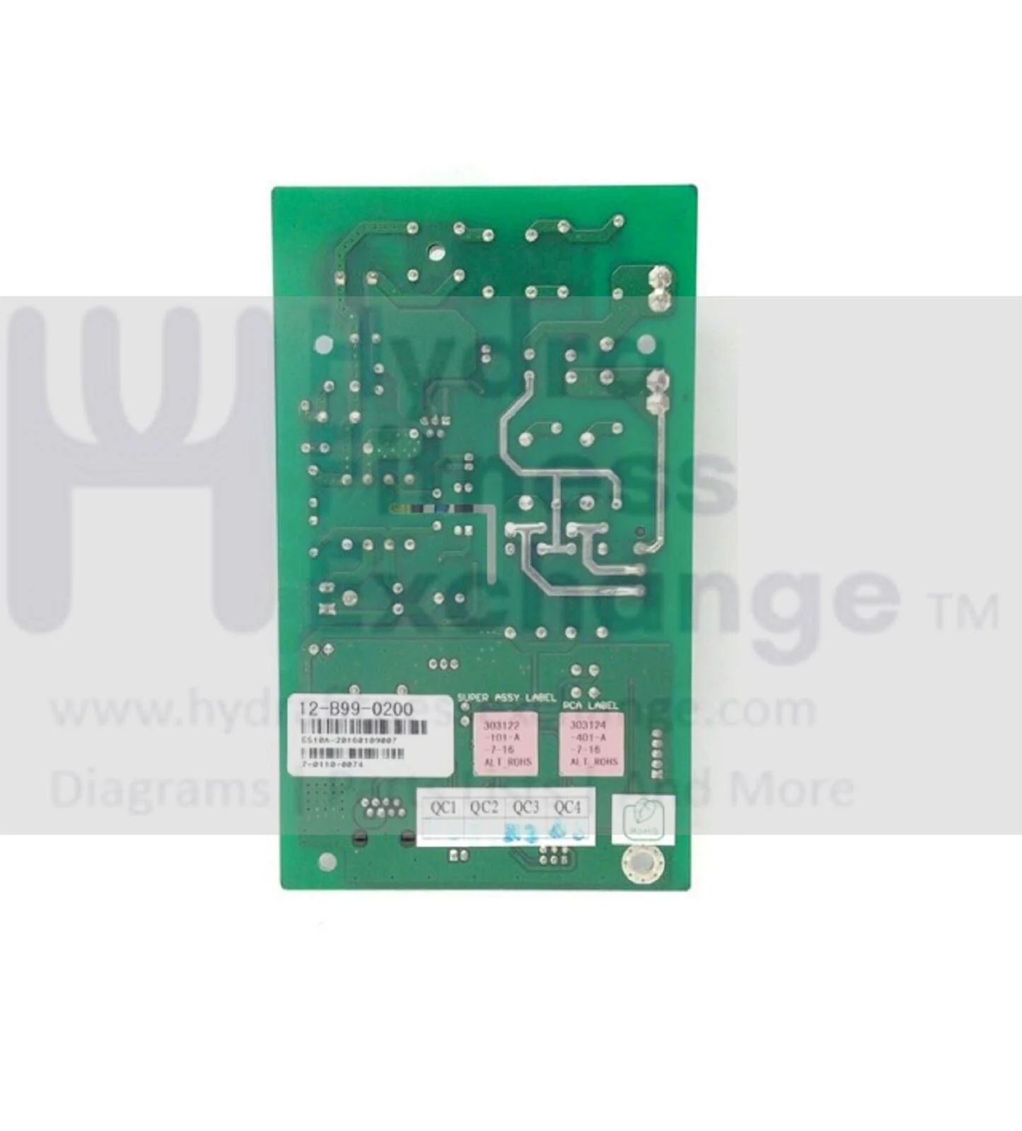 Precor EFX222-14 - AC62 Elliptical Circuit Board MFR-12-B99-0200 PPP000000303122 - Image 2