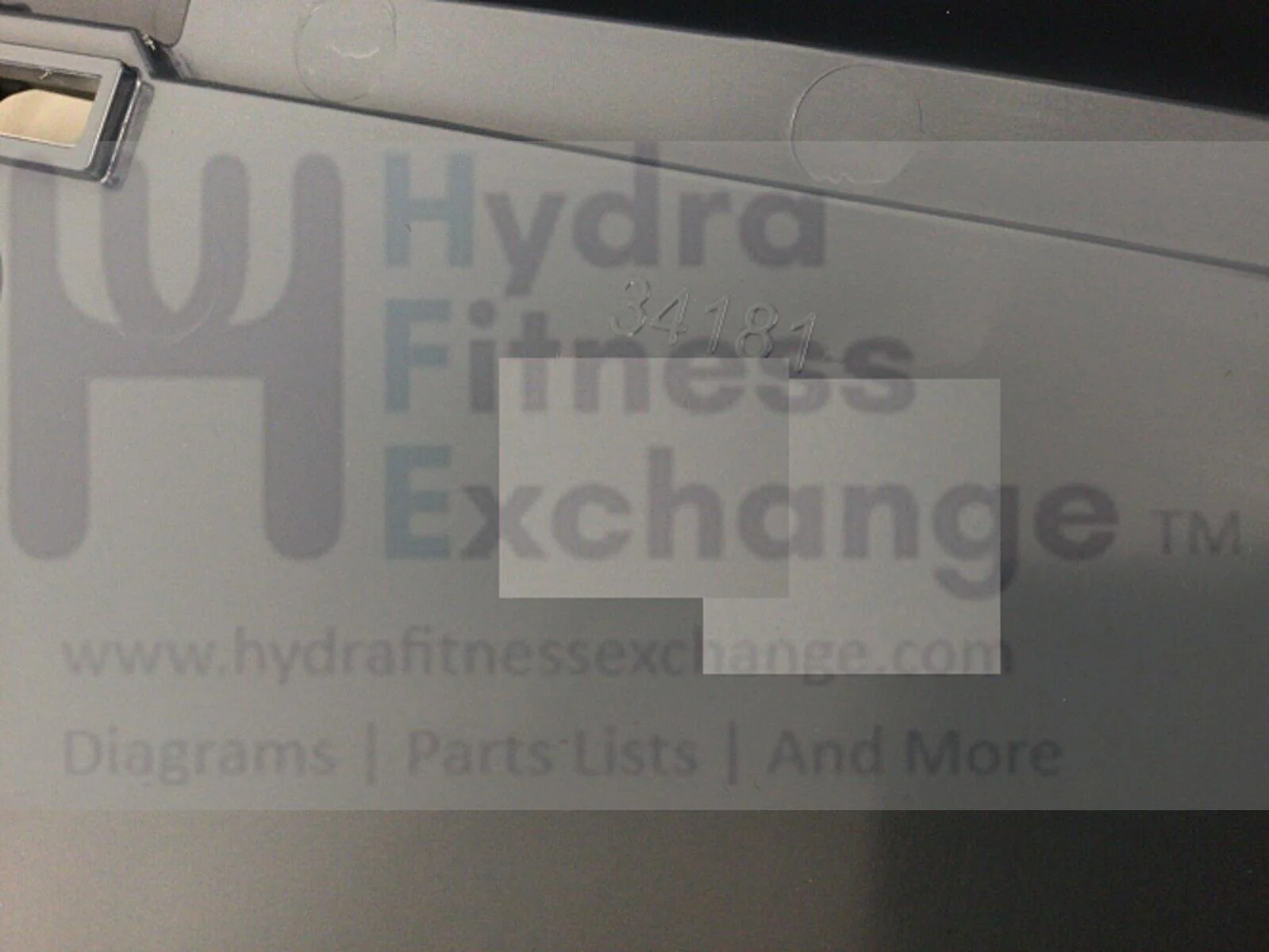 Precor EFX4X7-18 EFX400 Elliptical Top Drive Cover Assembly PPP000000034223103 - Image 3