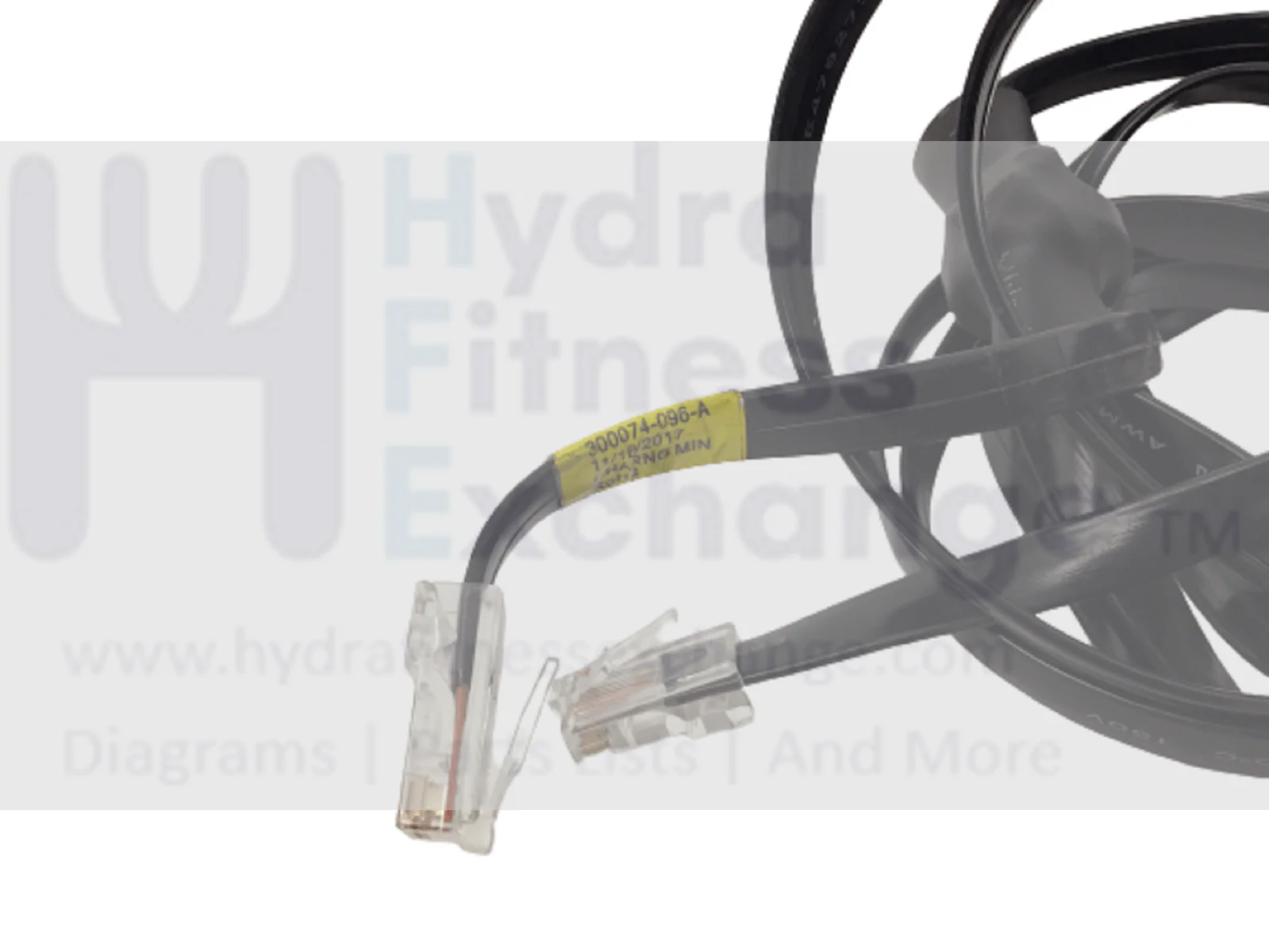 Precor EFX4X7-18 Elliptical Display Console Upper Main Wire Harness 300074-096 - Image 2