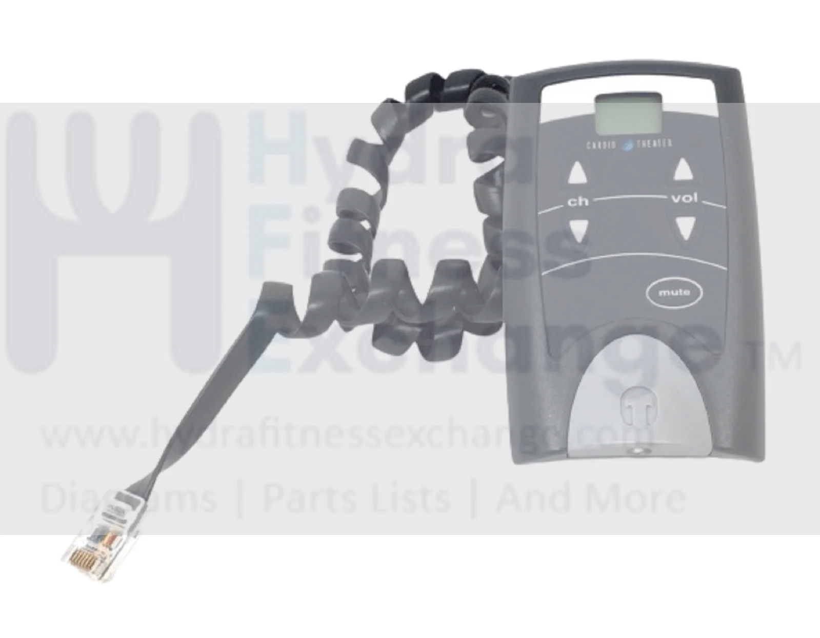 Precor EFX546i Elliptical PVS Channel Volume Control For Personal Viewing System