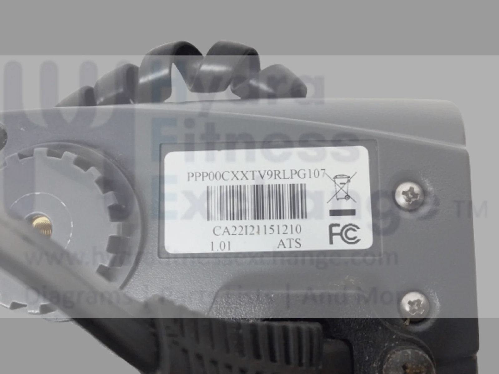 Precor EFX546i Elliptical PVS Channel Volume Control For Personal Viewing System - Image 2