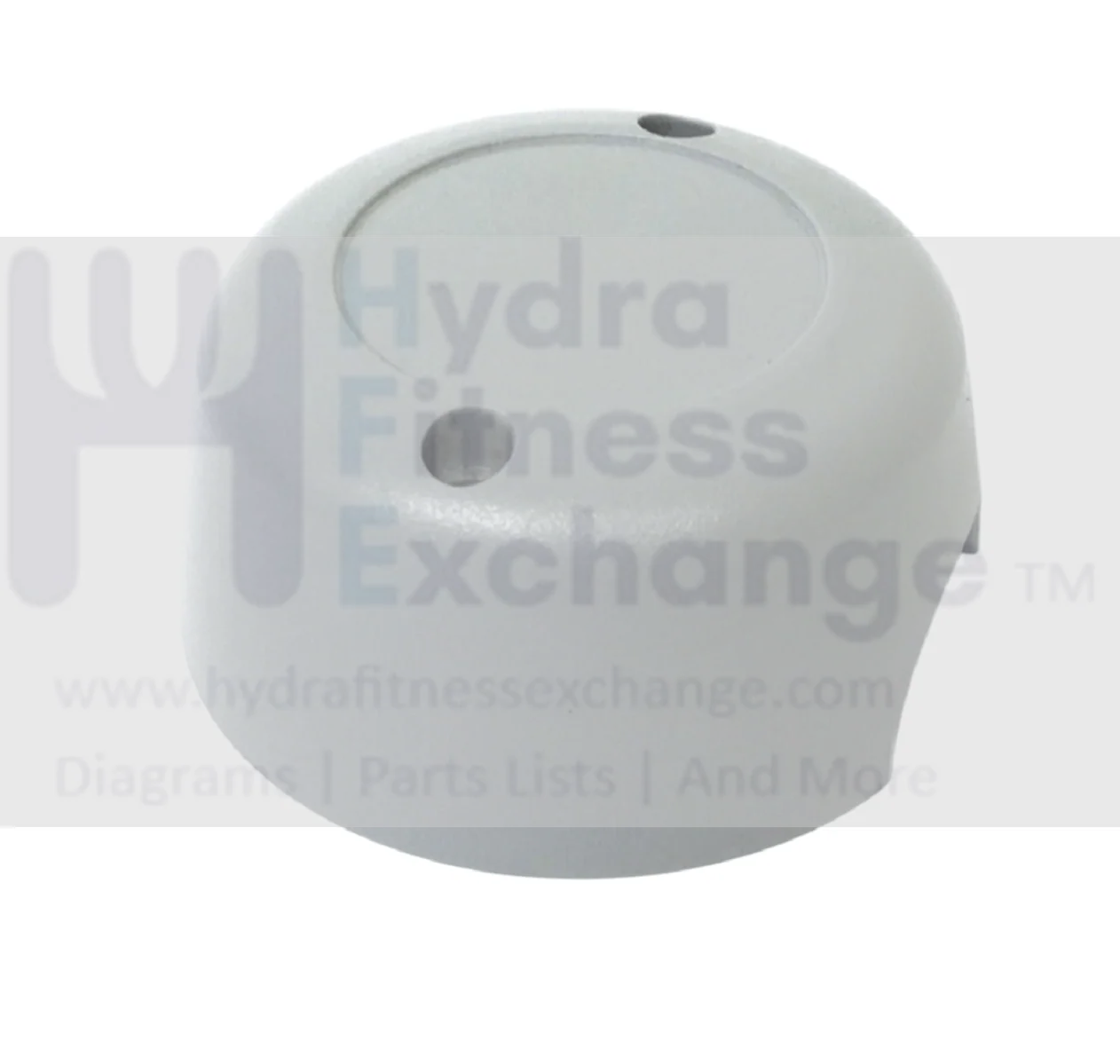 Precor Elliptical Attach Handlebar Cover Silver Gray 39830-109 - Image 2