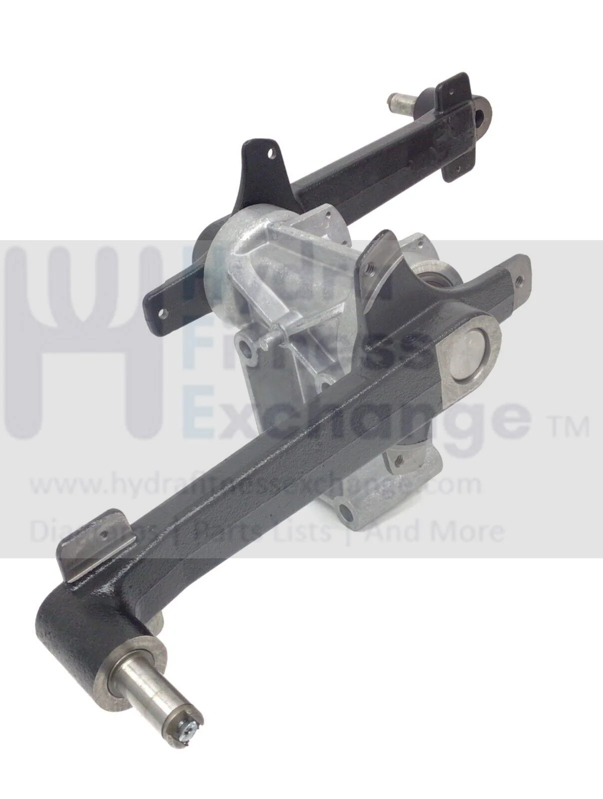 Precor Elliptical Center Drive Transmission Hub Axle With Crank Arm Pair