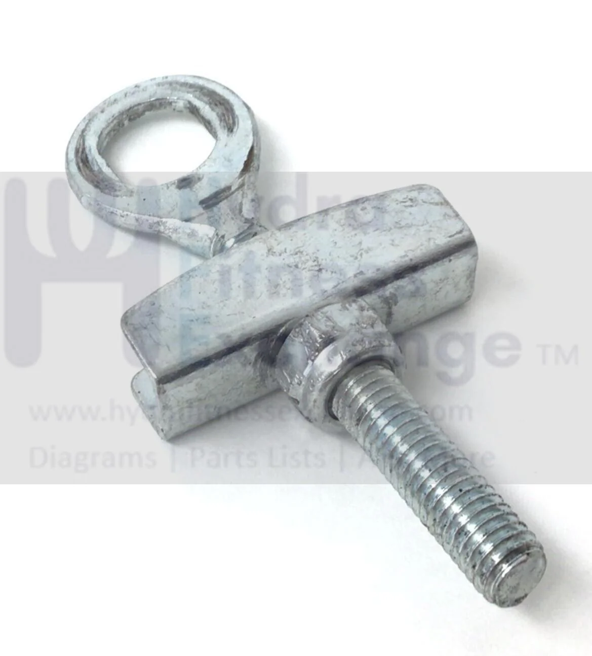 Precor Elliptical Eye Bolt with Adjustment Bracket & Hex Nut 12866-101