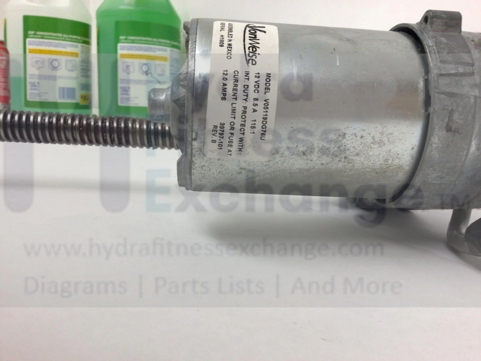 Precor Elliptical Incline Lift Elevation Motor Actuator 39783-101 & 39797-101 - Image 2