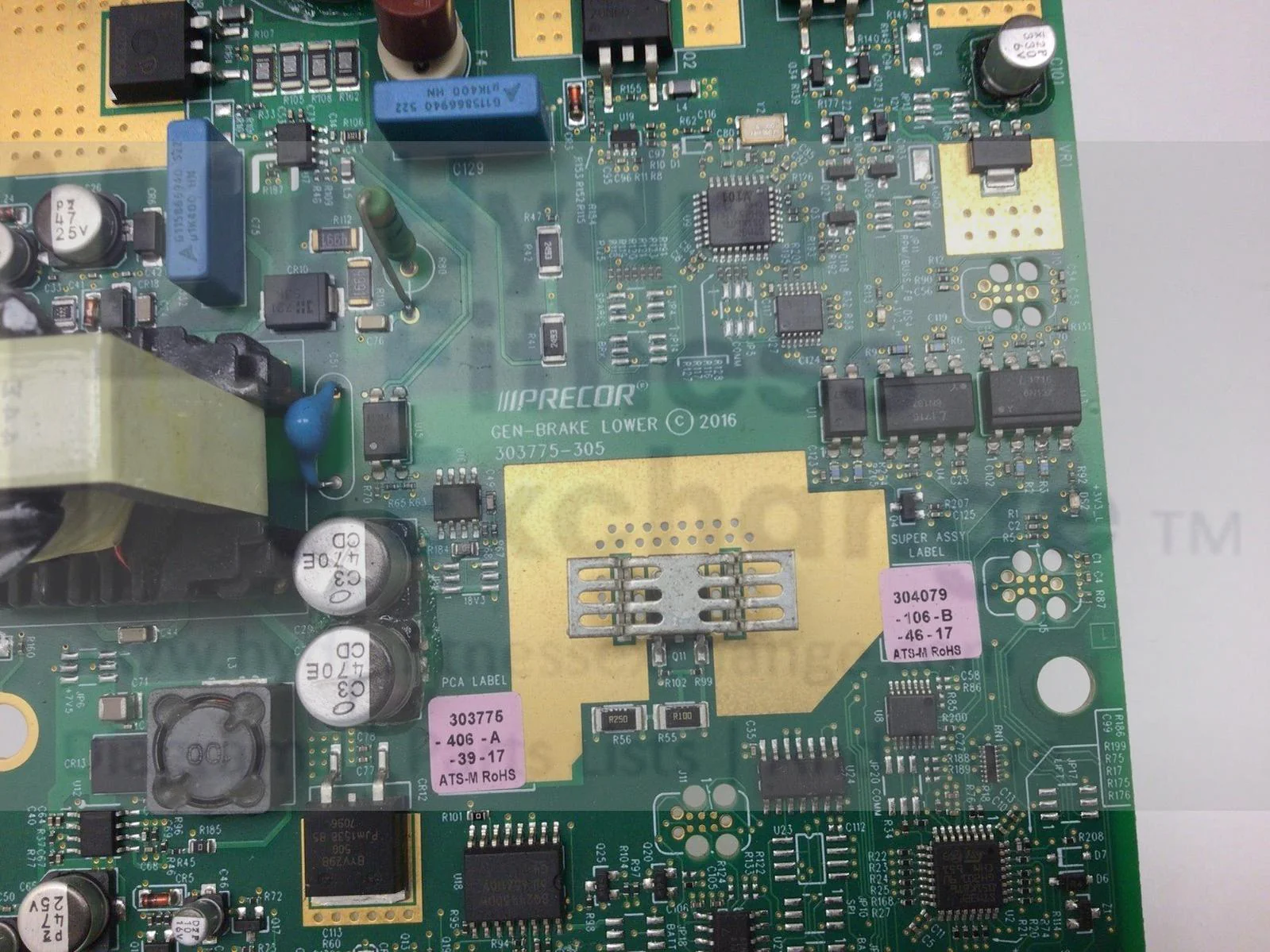 Precor Elliptical Power Control Board PPP000000304079108 & 304079-108 - Image 2