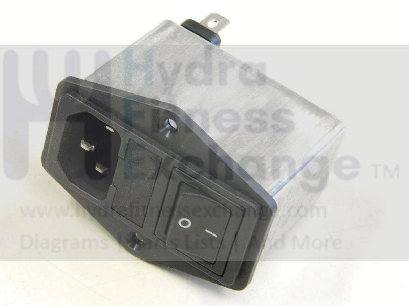 Precor Elliptical Power Entry Module Circuit Breaker 5.23 (ADFP) 5.25 (AEXP)