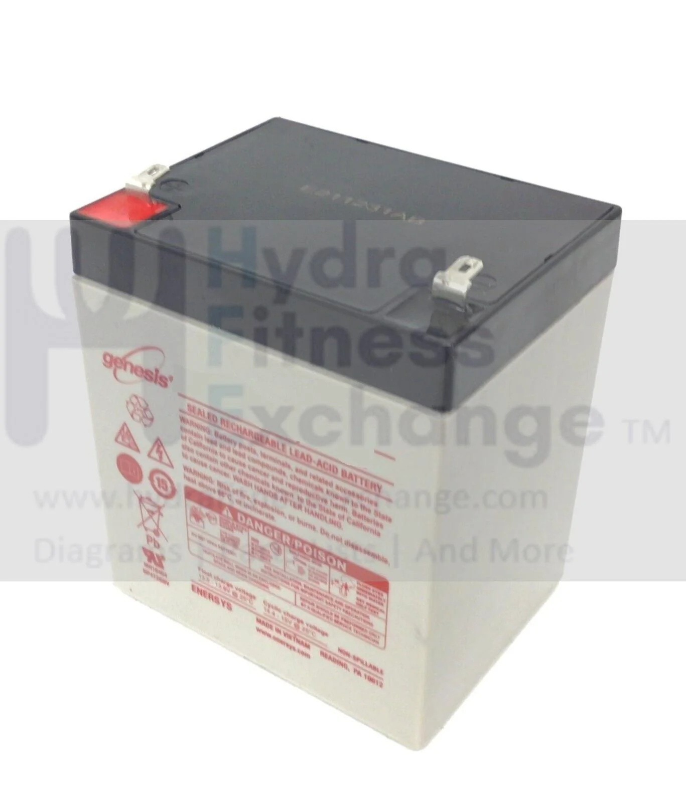 Precor Elliptical Sealed Rechargeable Lead Acid Battery PPP000000012258040