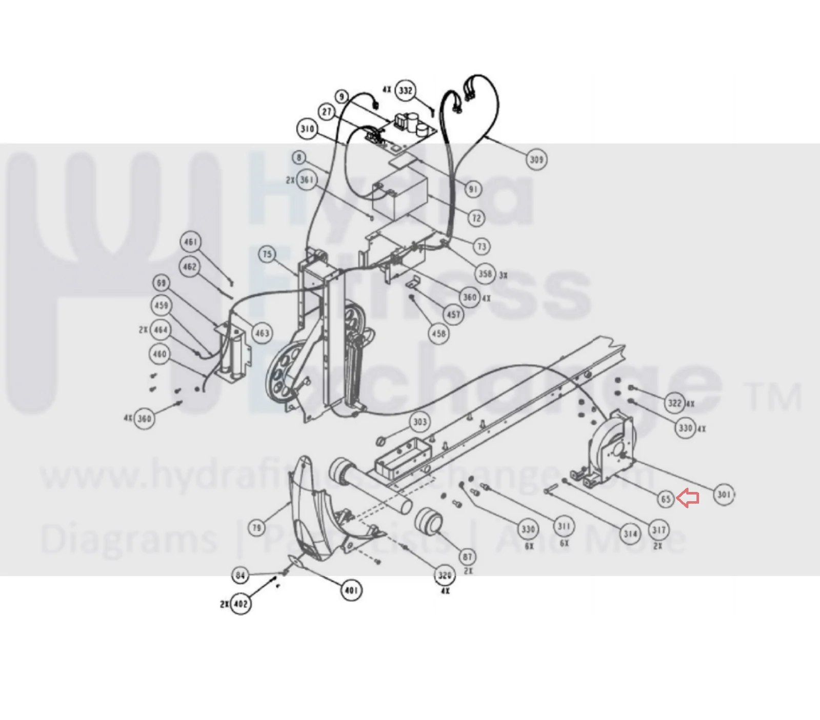 Precor Generator Assembly 44739-103 Self Powered Elliptical OEM - Image 2
