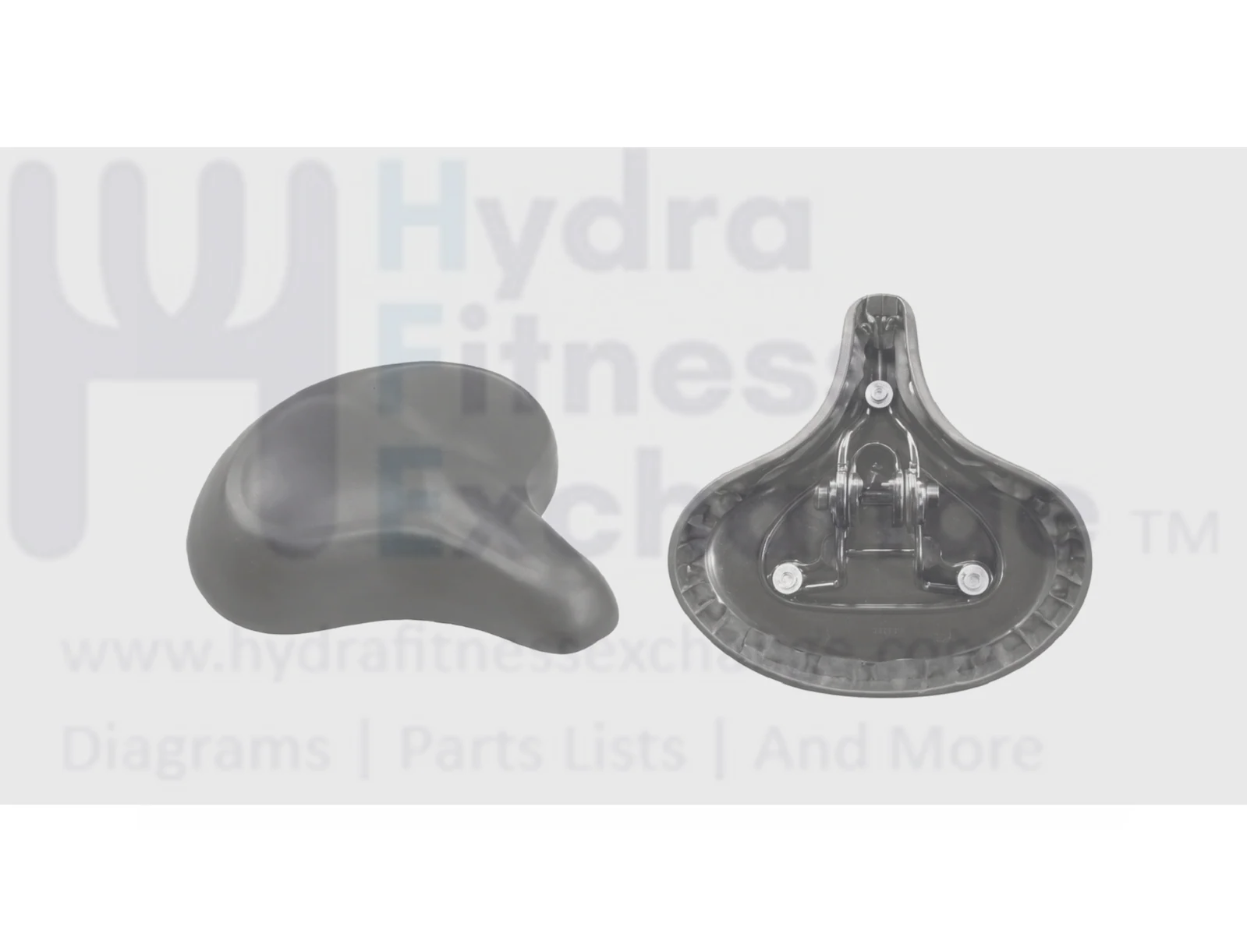 Precor Indoor Cycle Saddle Seat L 270mm (10.63") x W 250mm PPP000000038649101 - Image 2