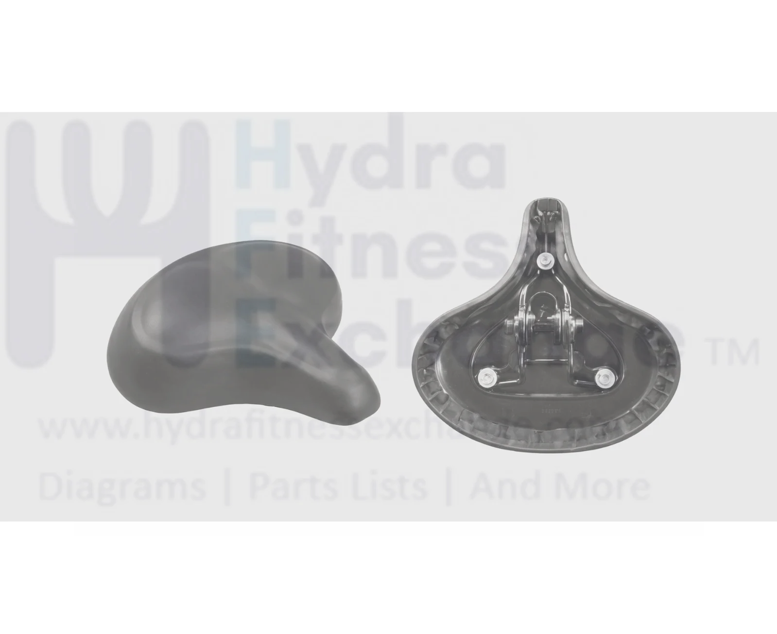 Precor Indoor Cycle Saddle Seat Length 270mm (10.63") x Width 250mm (9.84")