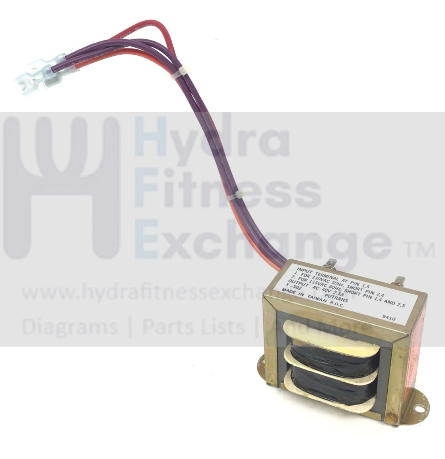 Precor M9.4x - M9.4 EL Treadmill Motor Choke Transformer 9410 T-502