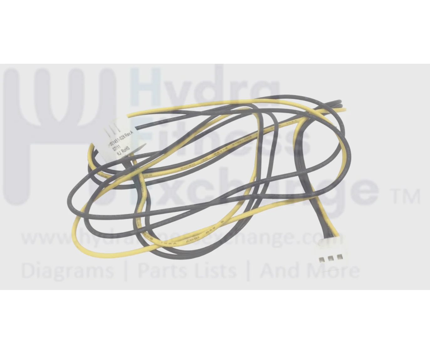 Precor Miscellaneous Cardio 3 Pin Cable Assembly 301451-026