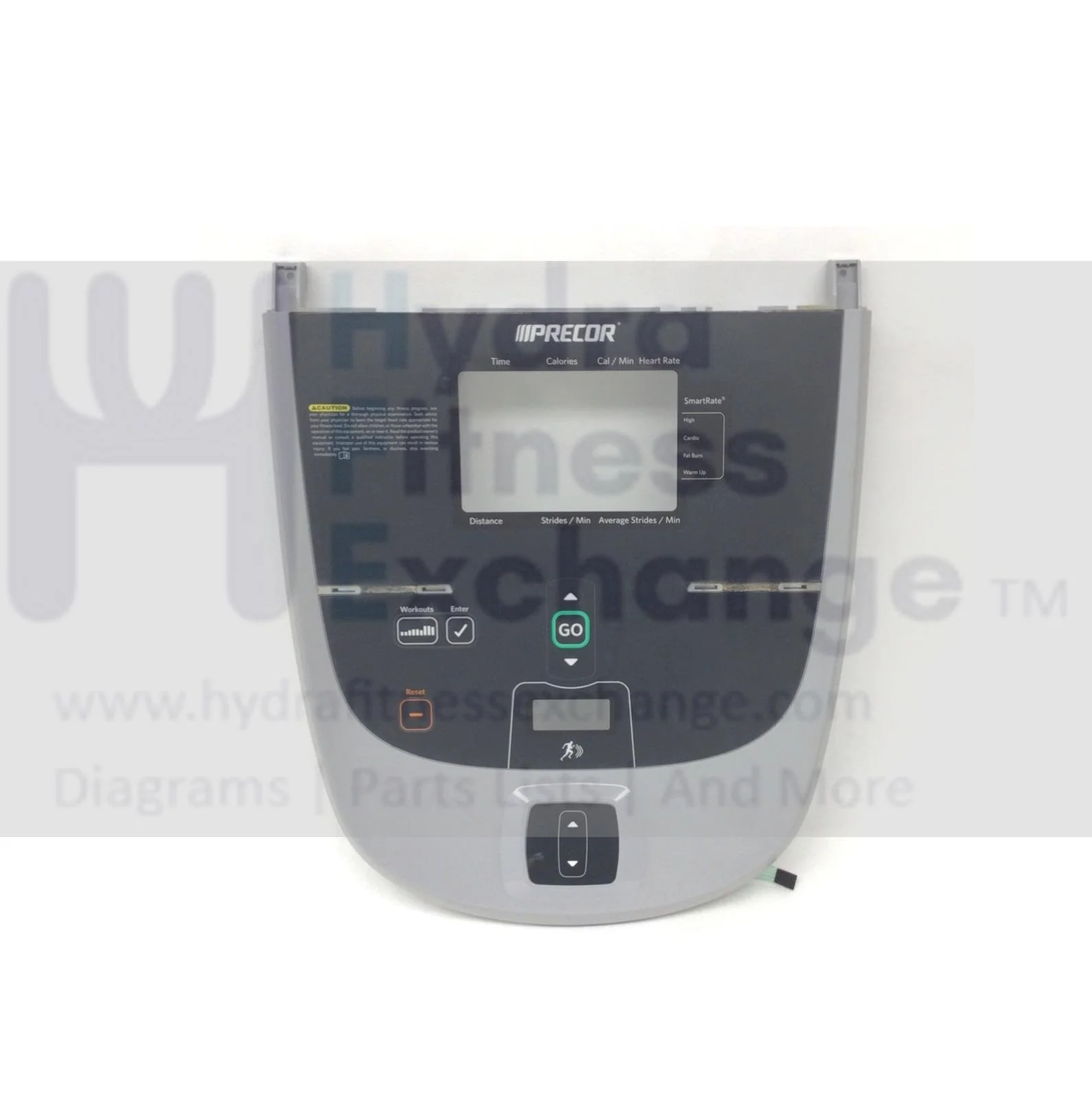 Precor Miscellaneous Cardio 800 Series P20 Membrane Faceplate 300276-103 - Image 2