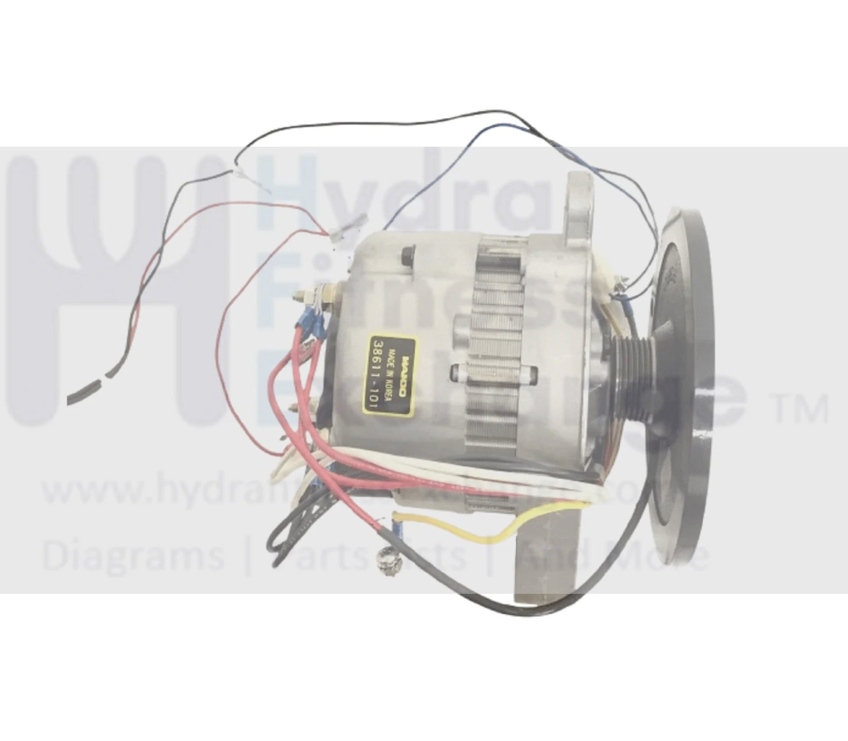 Precor Recumbent Bike Generator Alternator With FlyWheel 40747-801 & 38611-101
