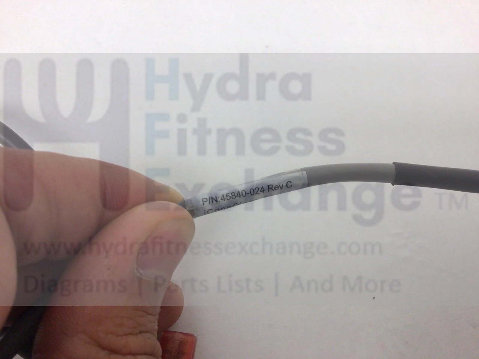 Precor Recumbent Bike Heart Rate Grips to Frame Connector Wire Harness 45840-024 - Image 2