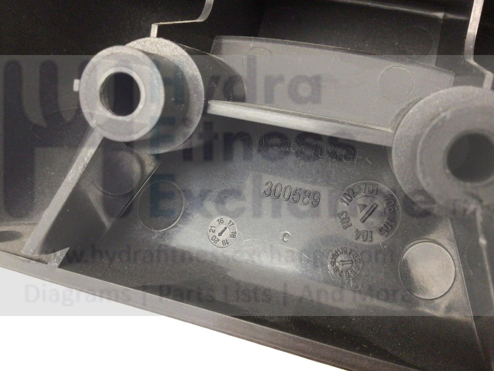 Precor Recumbent Bike Rail Cap Cover PPP000000300589101 - Image 2