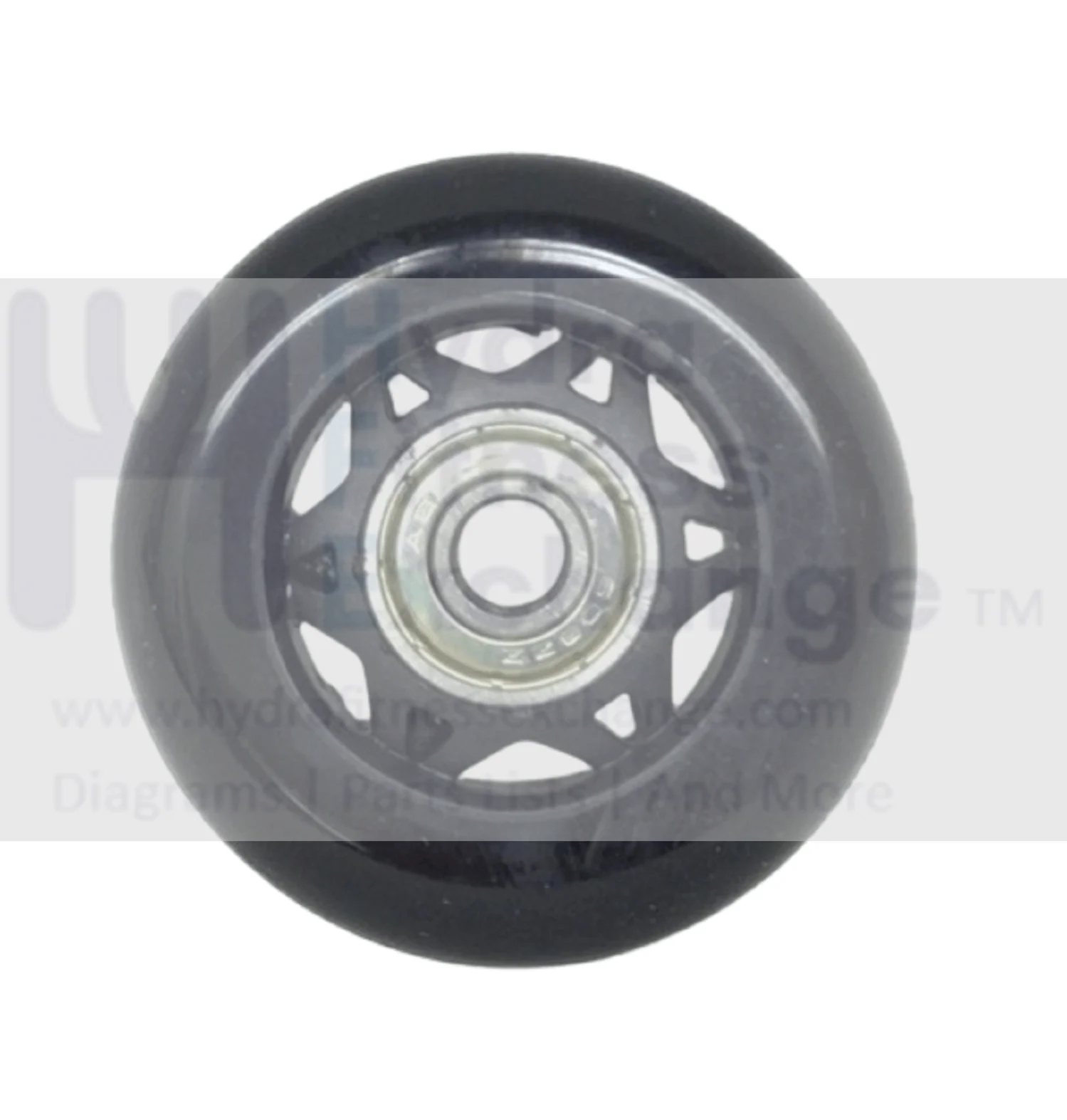 Precor Stationary Bike Black Transport Wheel PPP000000301665101
