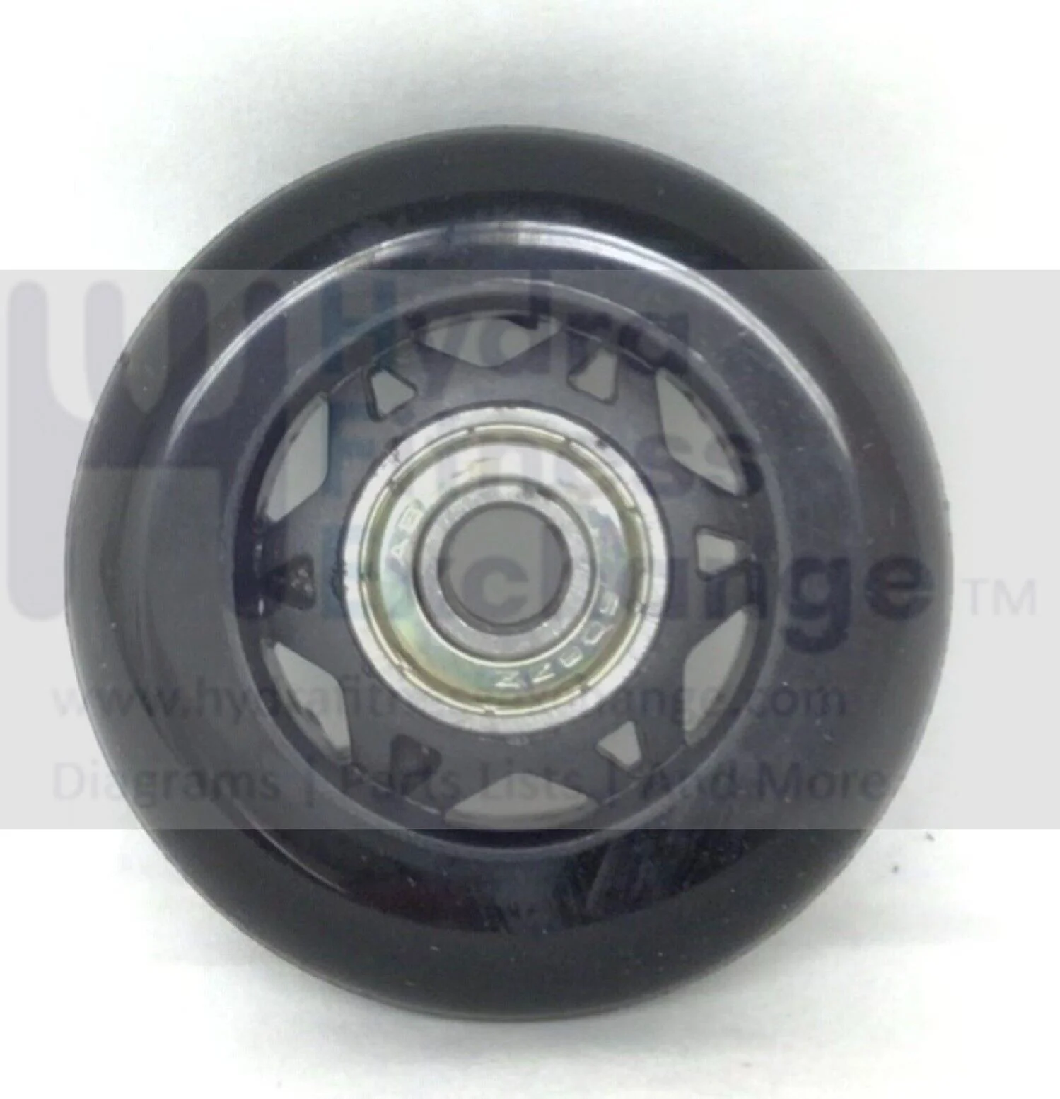 Precor Stationary Bike Black Transport Wheel PPP000000301665101 - Image 2
