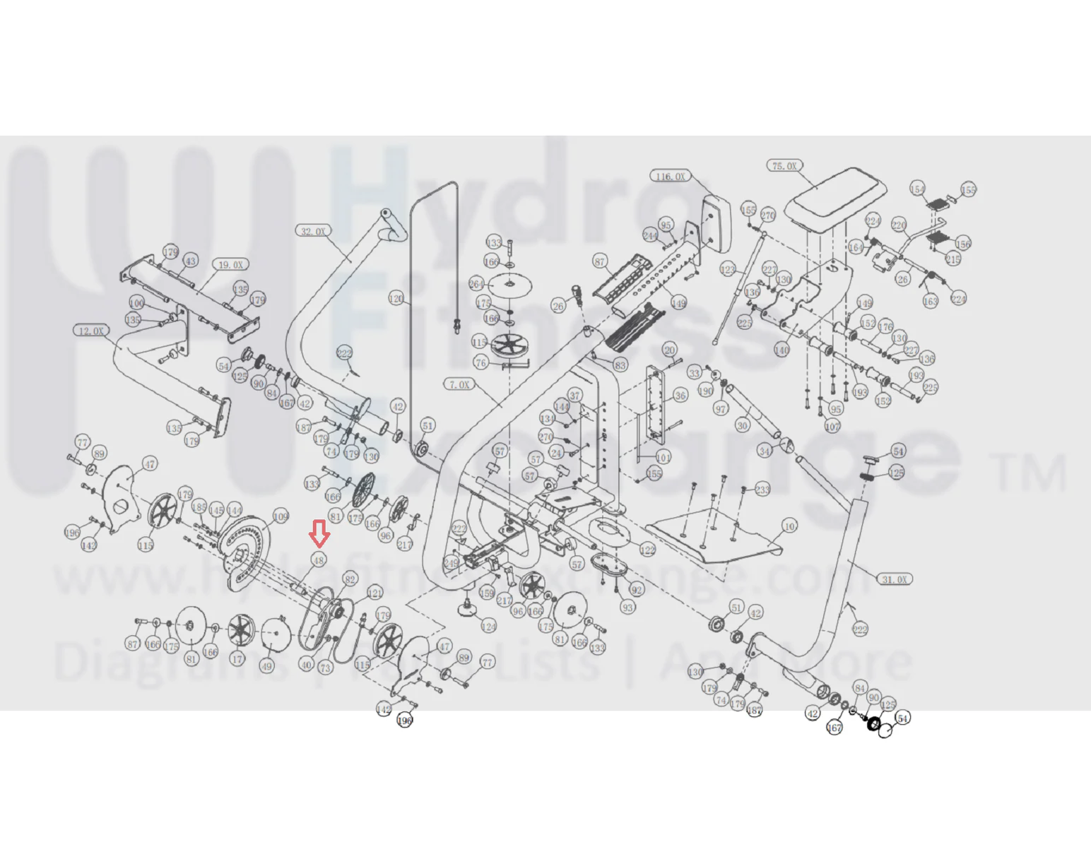 Precor Strength System Cam Shaft PPP000CWS074002101 - Image 3