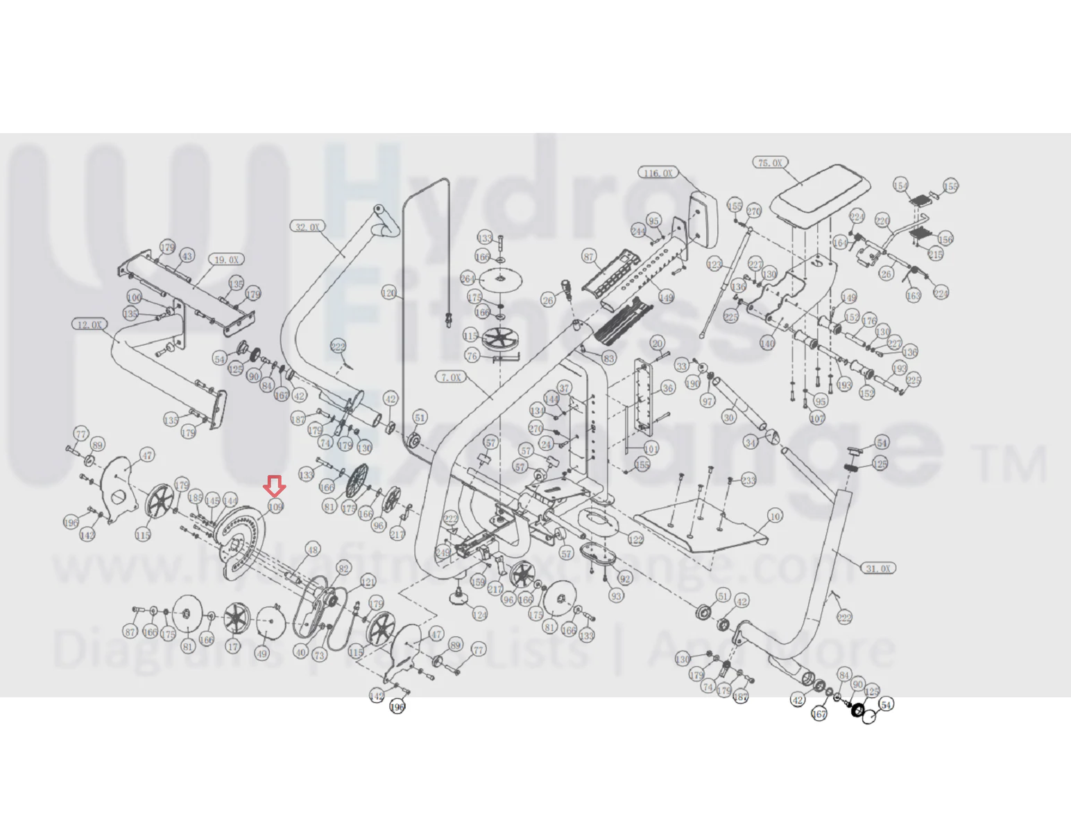 Precor Strength System Molded Cam PPP000CWS096520101 - Image 3