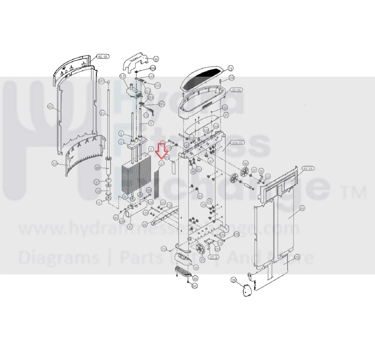 Precor Strength System Weight Plate Label PPP000CWS078007101 & CWS078007-101 - Image 3