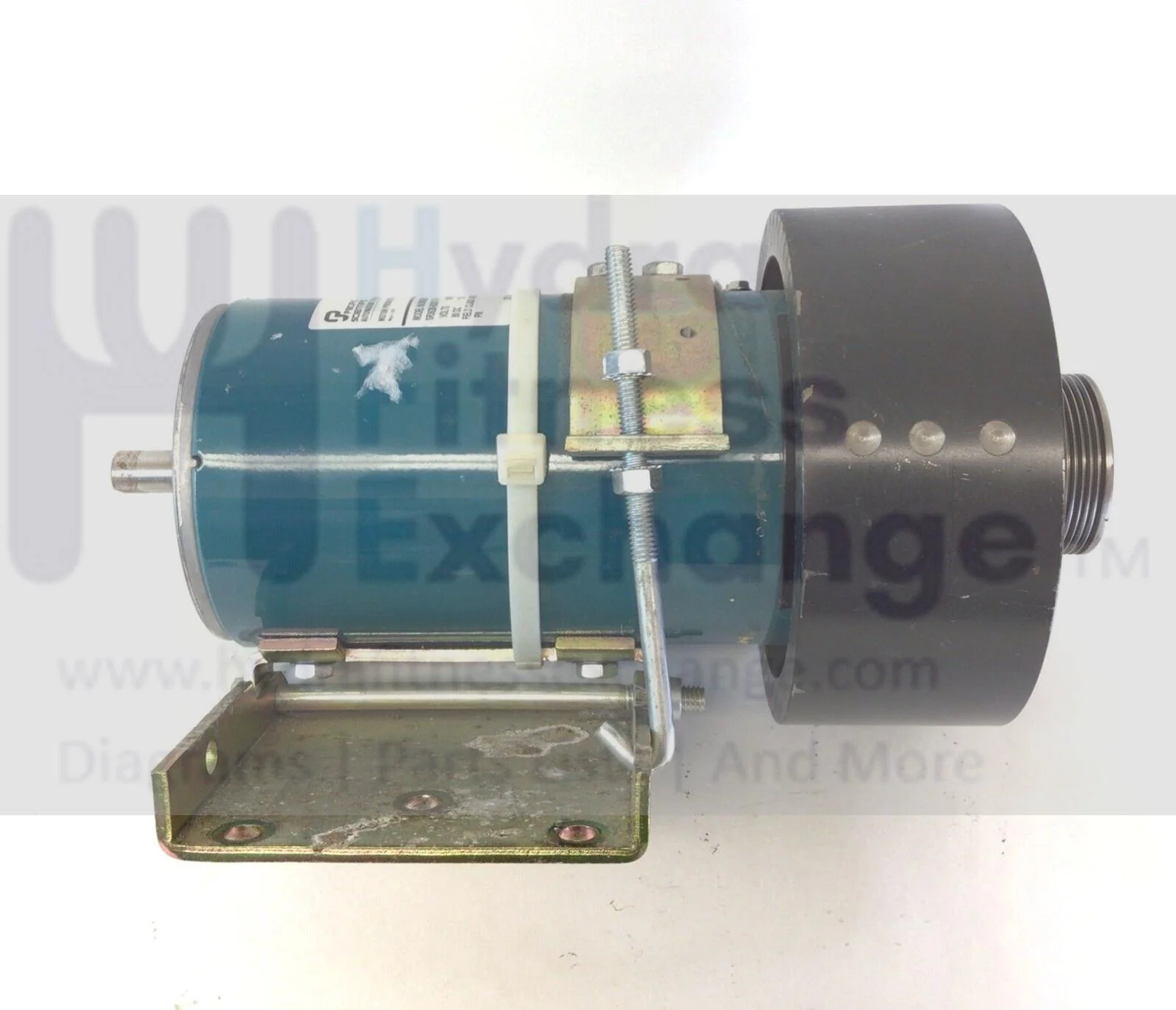 Precor Treadmill DC Drive Motor with Flywheel without Fan 38892-101 or 38892-104