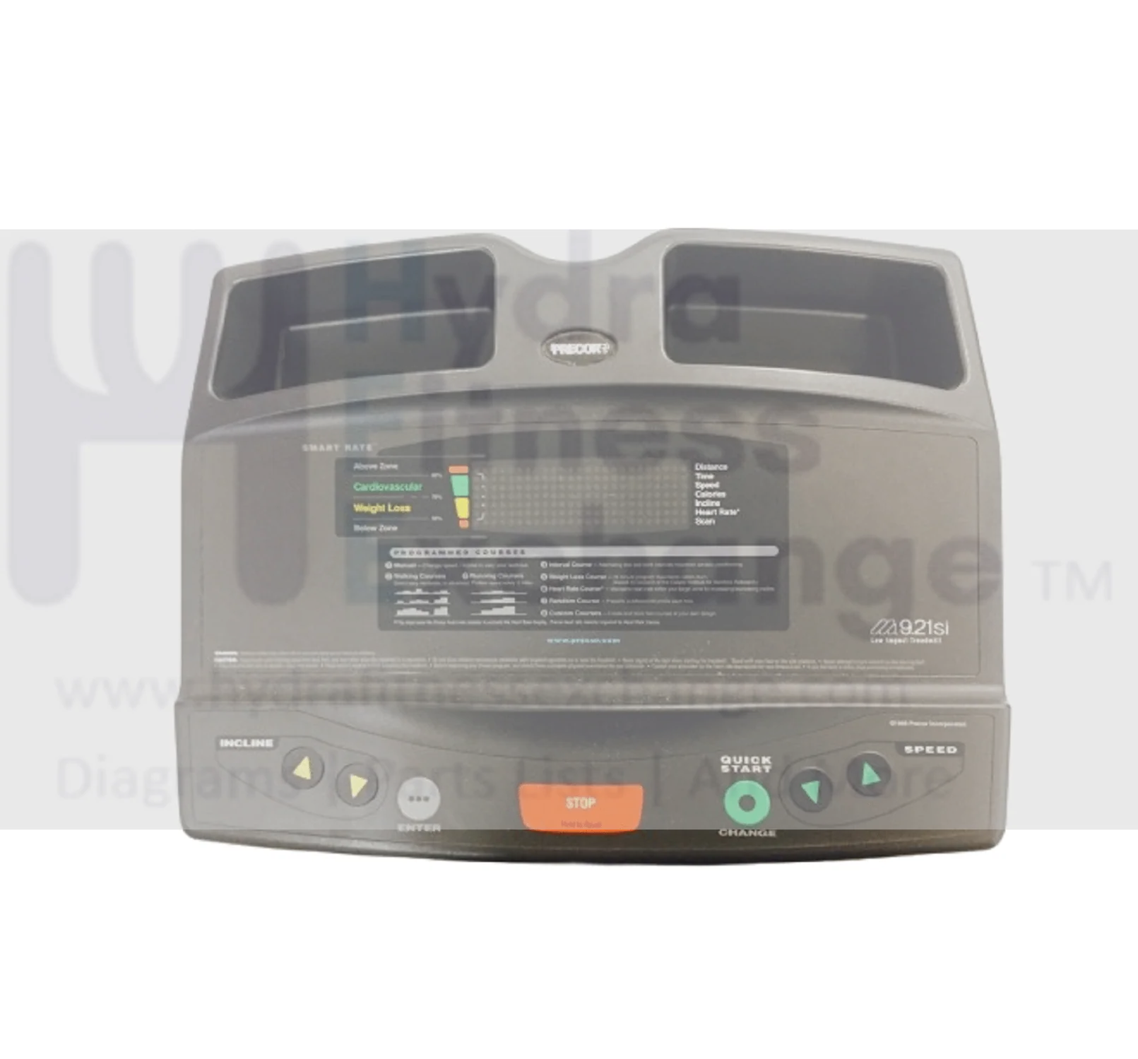 Precor Treadmill Display Console Panel 43804-103