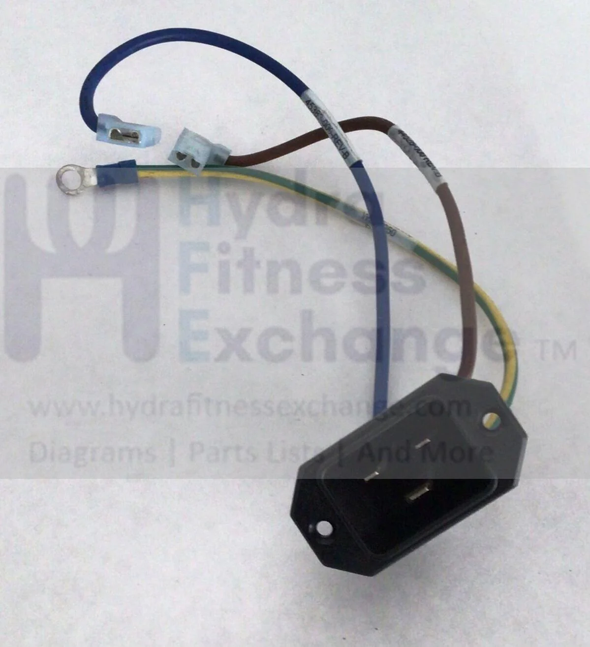 Precor Treadmill Power Entry Socket Input Module with Wire PPP000000045381101
