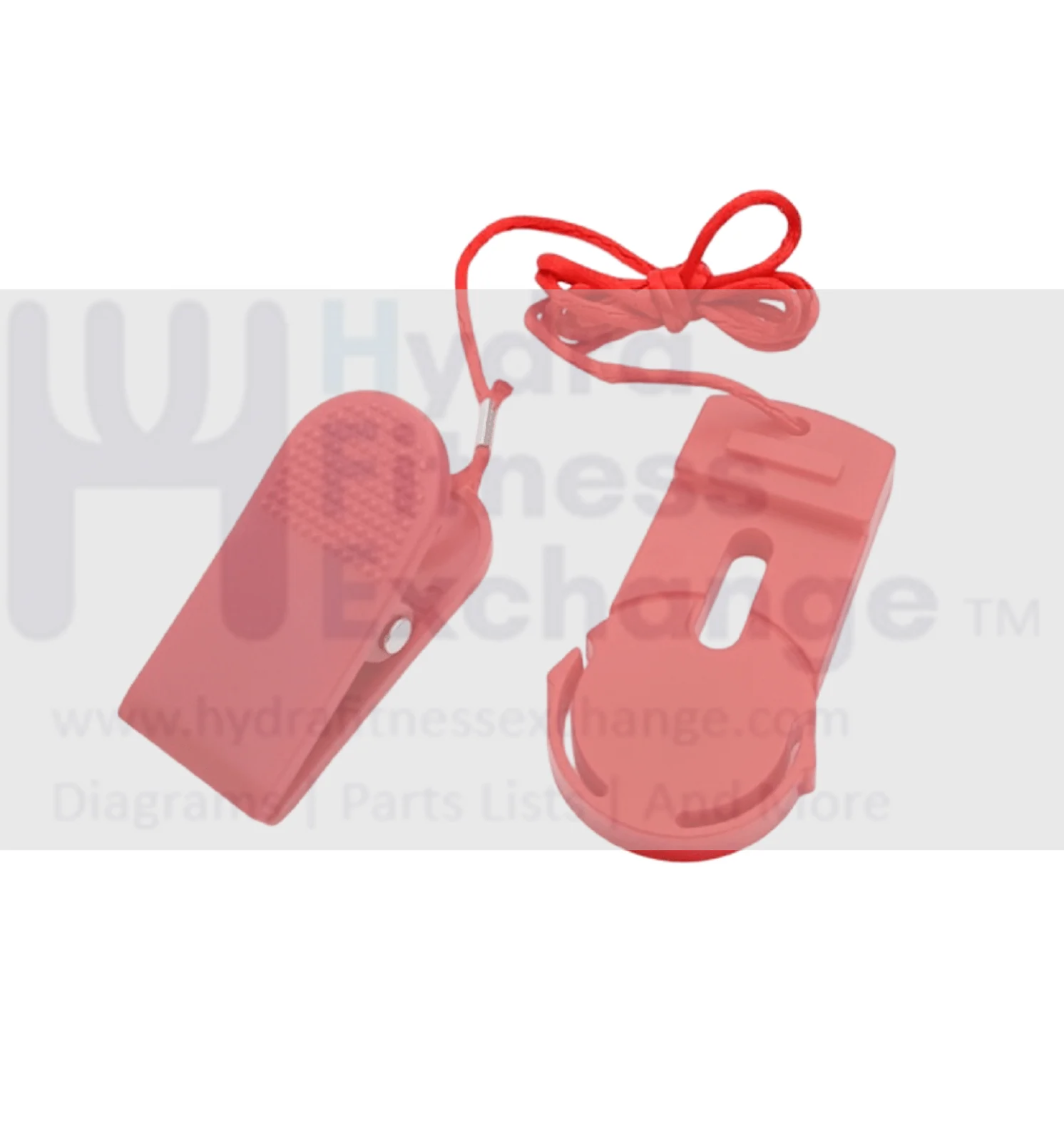 Precor Treadmill Safety Key Lanyard 38867-101 Emergency Stop Clip Part - Image 2