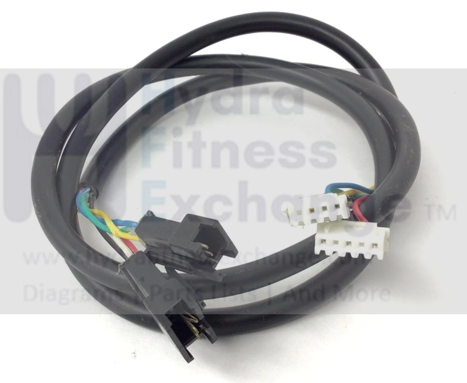 Precor TRM211 Treadmill Wire harness Short White Black Connector