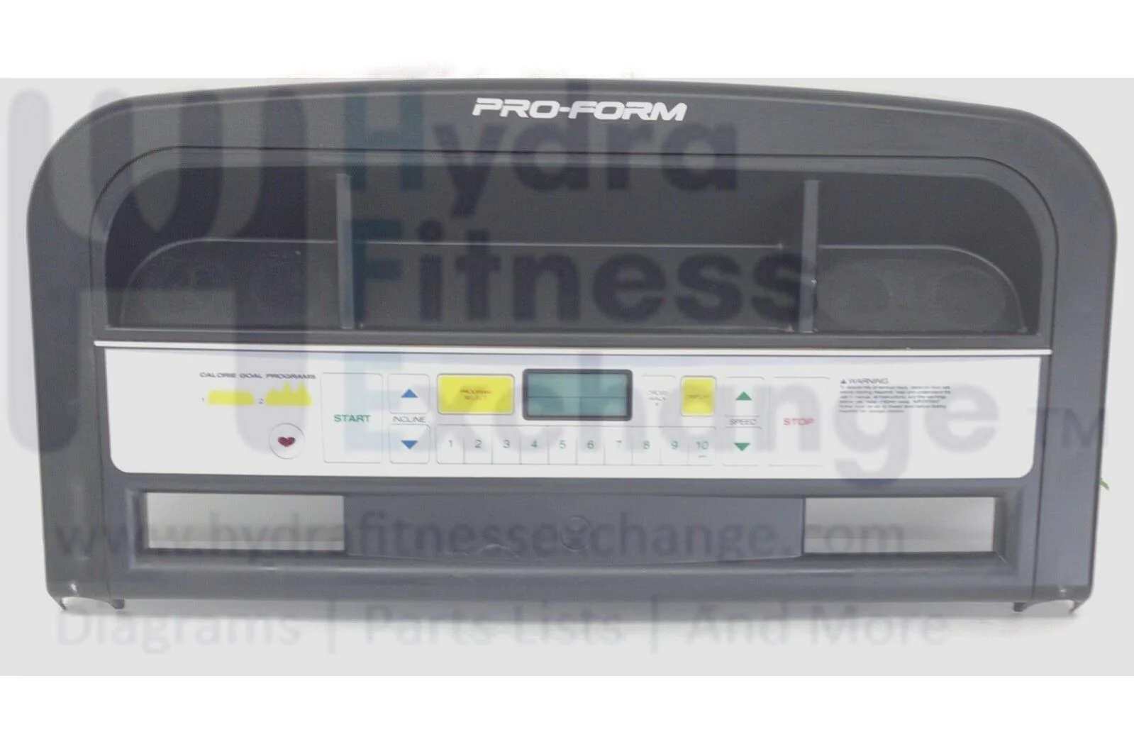 Pro Form Crosswalk 405 E 425 Treadmill Display Console Assembly 248100 & 241207
