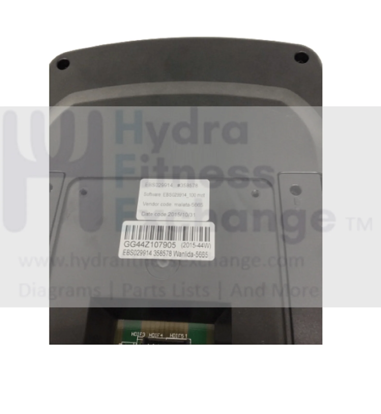 Proform 460 R 235 CSX  Stationary Bike Display Console Assembly 358955 - Image 3