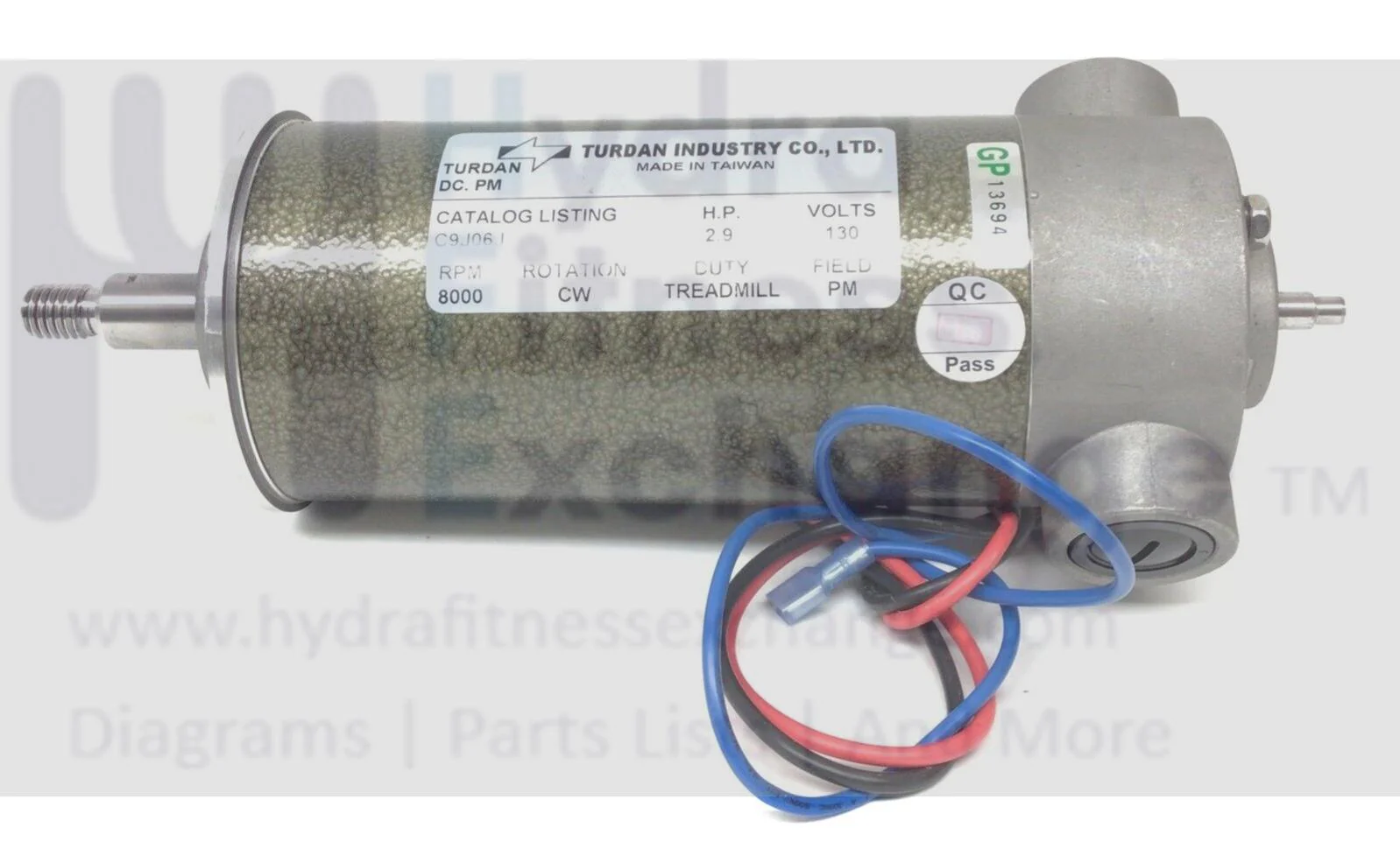 Proform 580 SI 740 CS CROSSWALK SE Treadmill Dc Drive Motor MFR-C9J06J or 127089