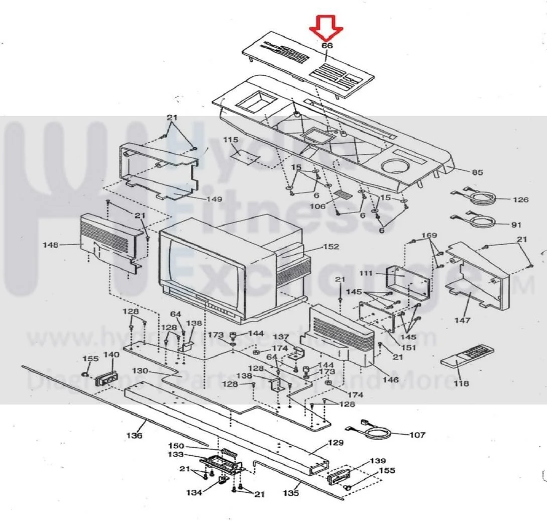 Proform 785TL PFTL44060 PFTL44061 Treadmill Display Console Panel 133856 136863 - Image 3