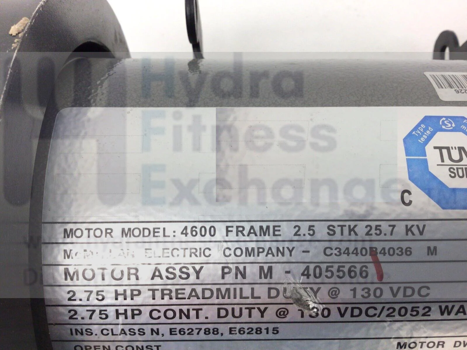 Proform 8.7 Trainer Treadmill Dc Drive Motor With Flywheel MFR M-405566 & 445417 - Image 2