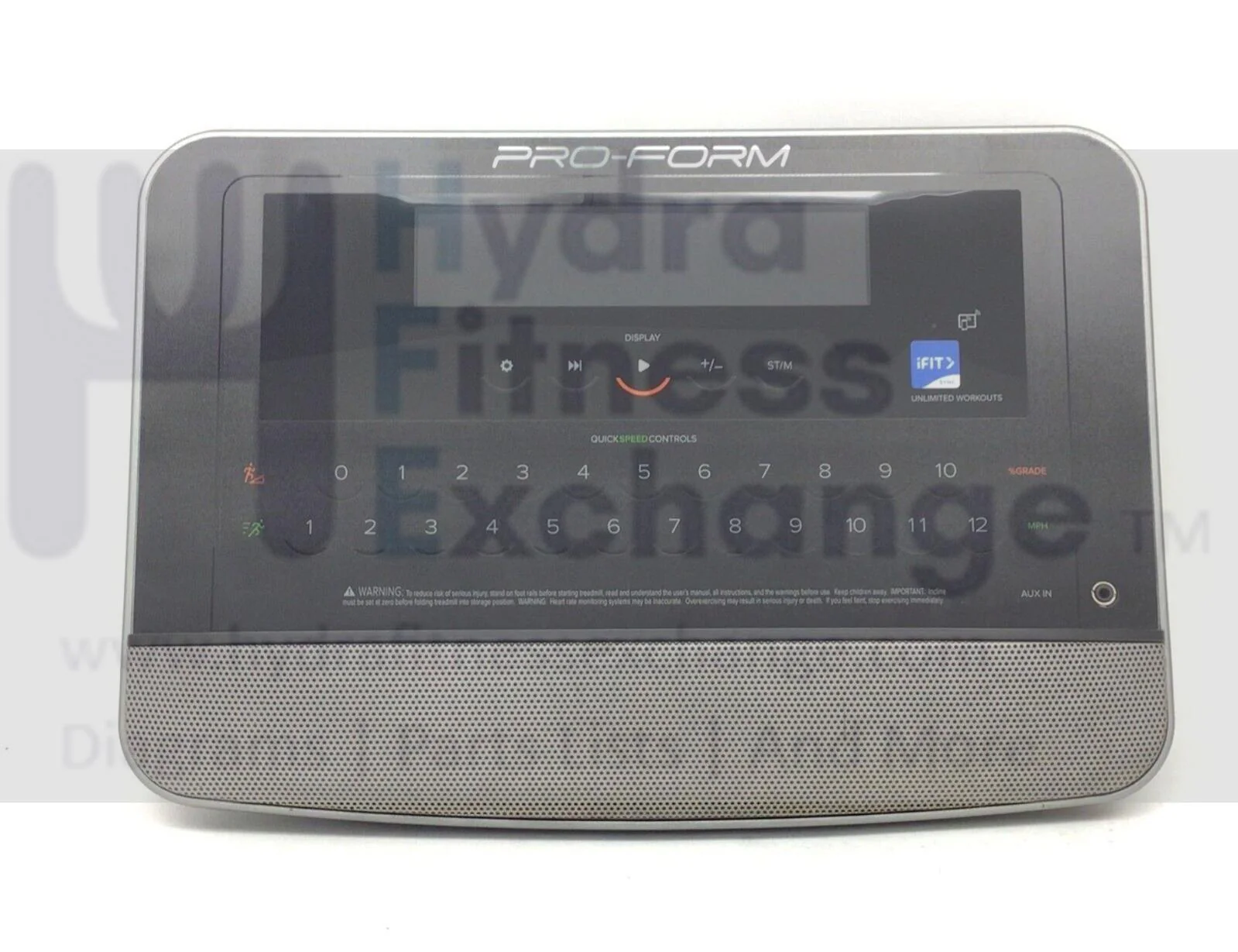 Used Proform 8.7 Trainer Treadmill Display Console Assembly MFR ETPF67723 & 448366