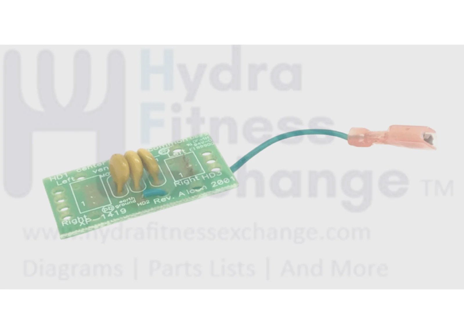 Proform 831.246460 Treadmill 3 Capacitor Contact Board 32-10-39