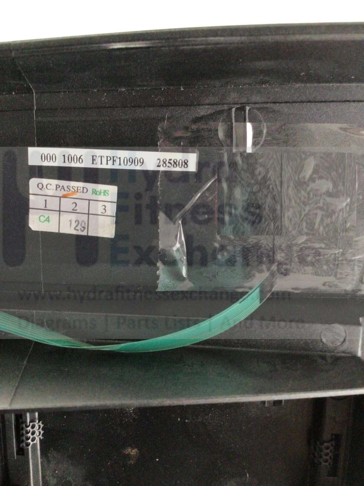 ProForm 990 CS Treadmill Display Console Overlay Cracked MFR-ETPF10909 or 285808 - Image 4