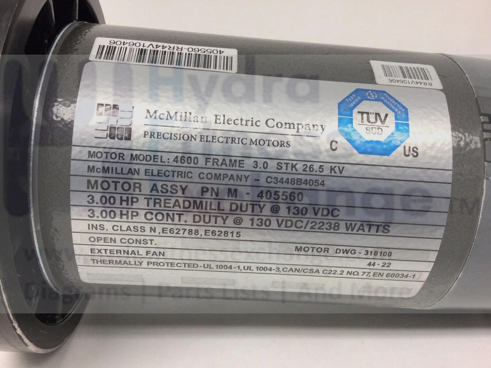 ProForm CARBON T10 Trainer 12.0 Treadmill DC Drive Motor 416651 318100 M-405660 - Image 2