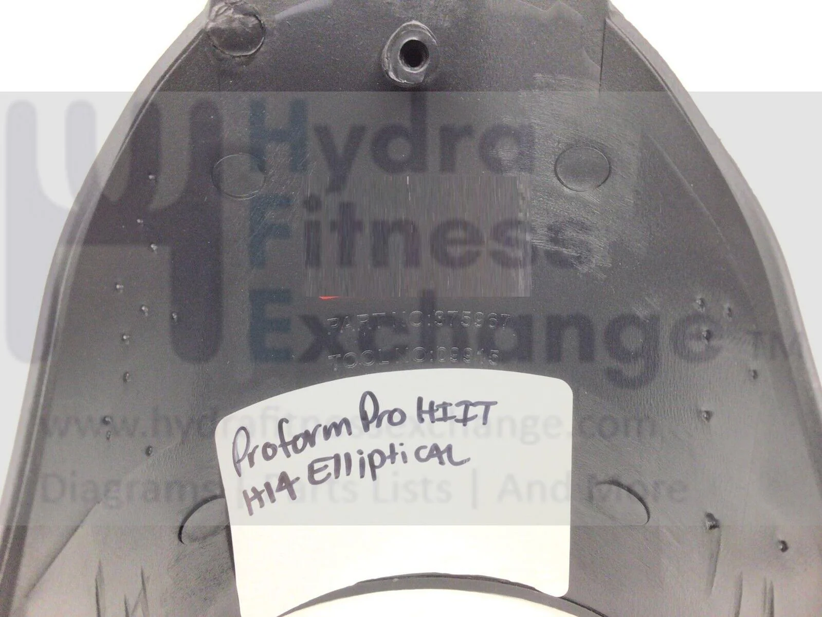 Used Proform Cardiohiit Trainer H7 Pro Hiit H14 Elliptical Accessory Tray Base 375967 - Image 2