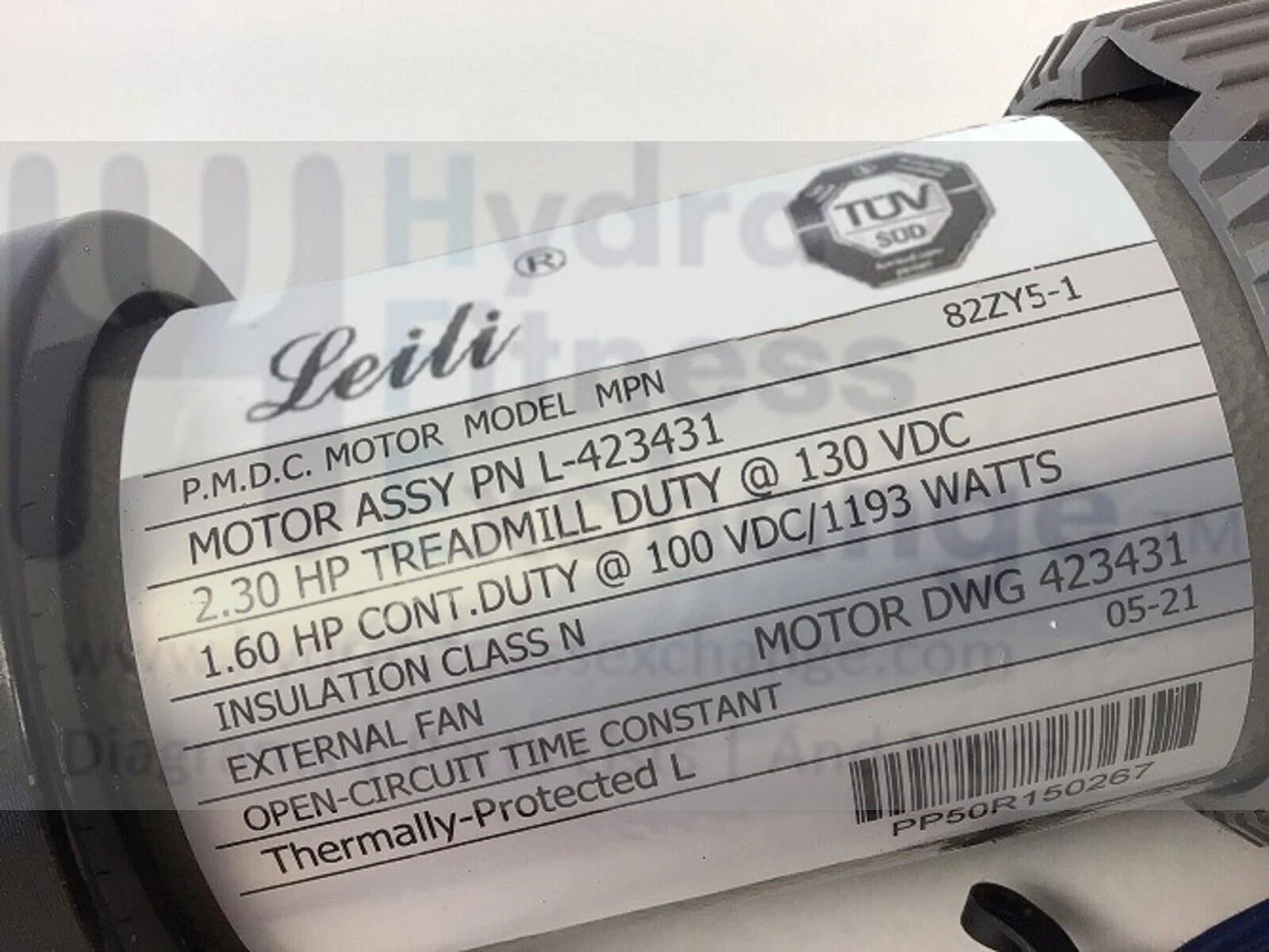 New Proform CITY L6 CWL - PFTL288200 Treadmill DC Drive Motor MFR-L-423431 424478 - Image 2
