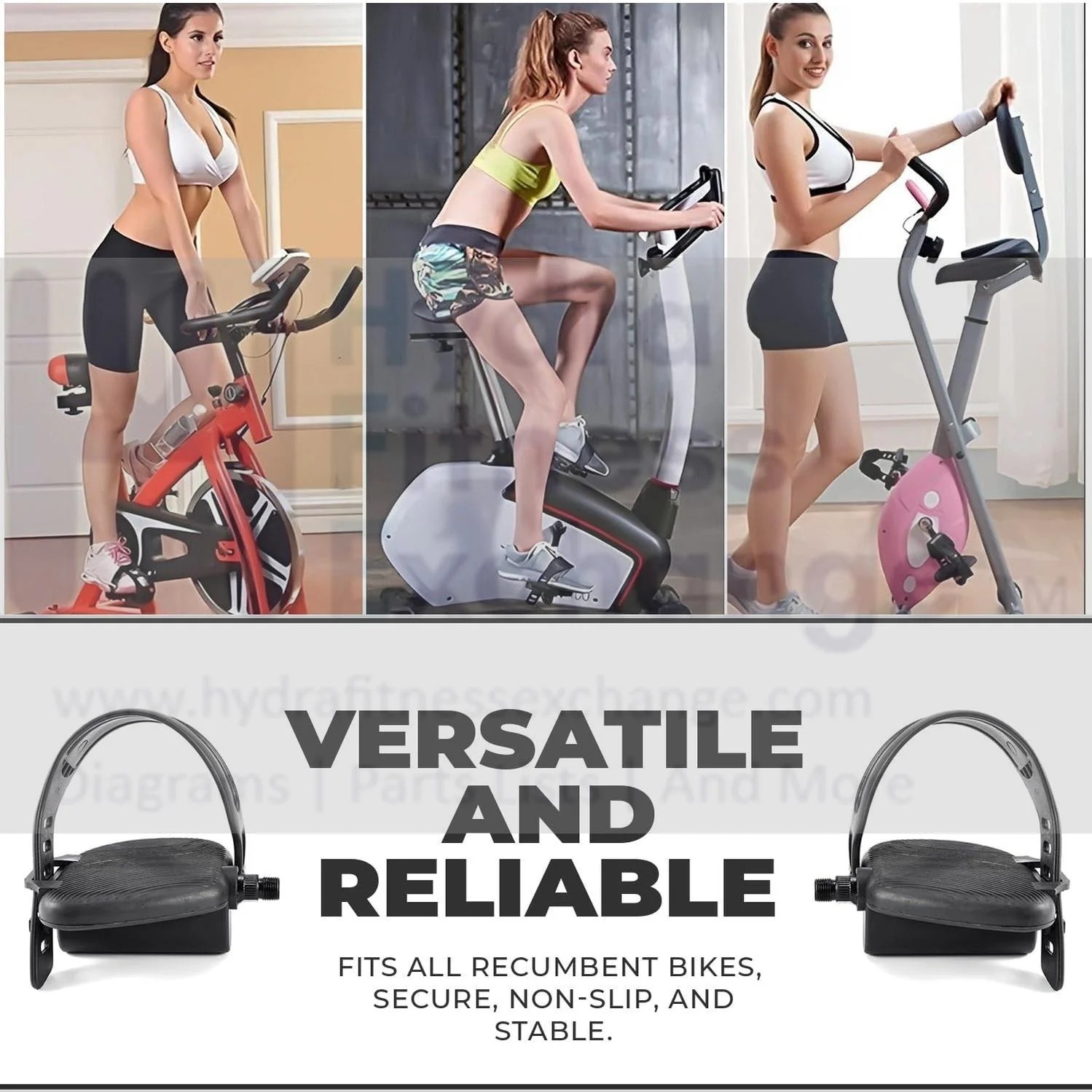 Proform Gold's Gym Icon Weslo GG STRIDE TRAINER 310 350I 380 STRIDE TRAINER 220 ZLE MOMENTUM CT 5.9 Elliptical Left Pedal 278580 - Image 6