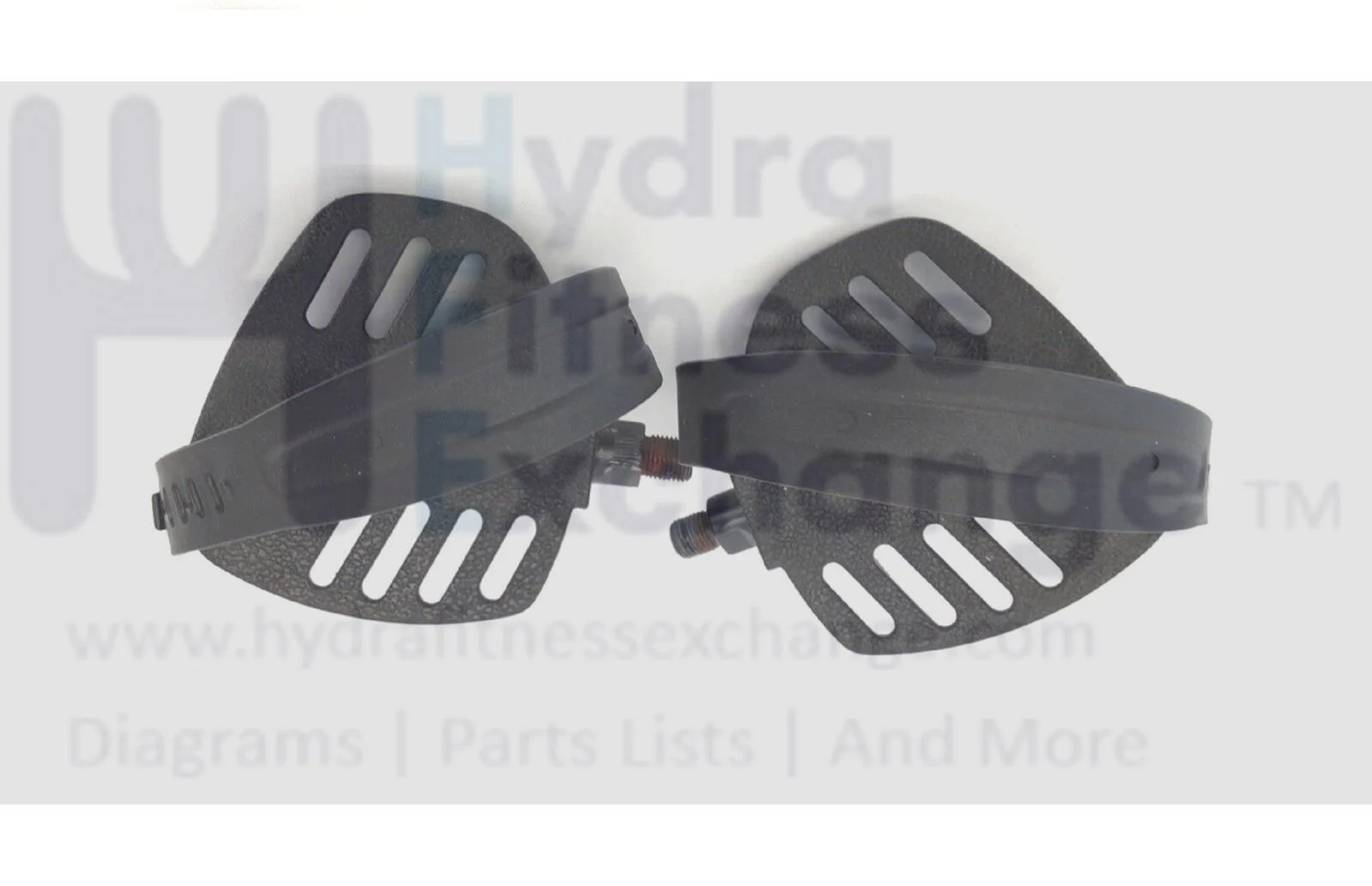 Used Proform Health Rider Upright Bike Left and Right Foot Pedal Pair 1/2" 243998