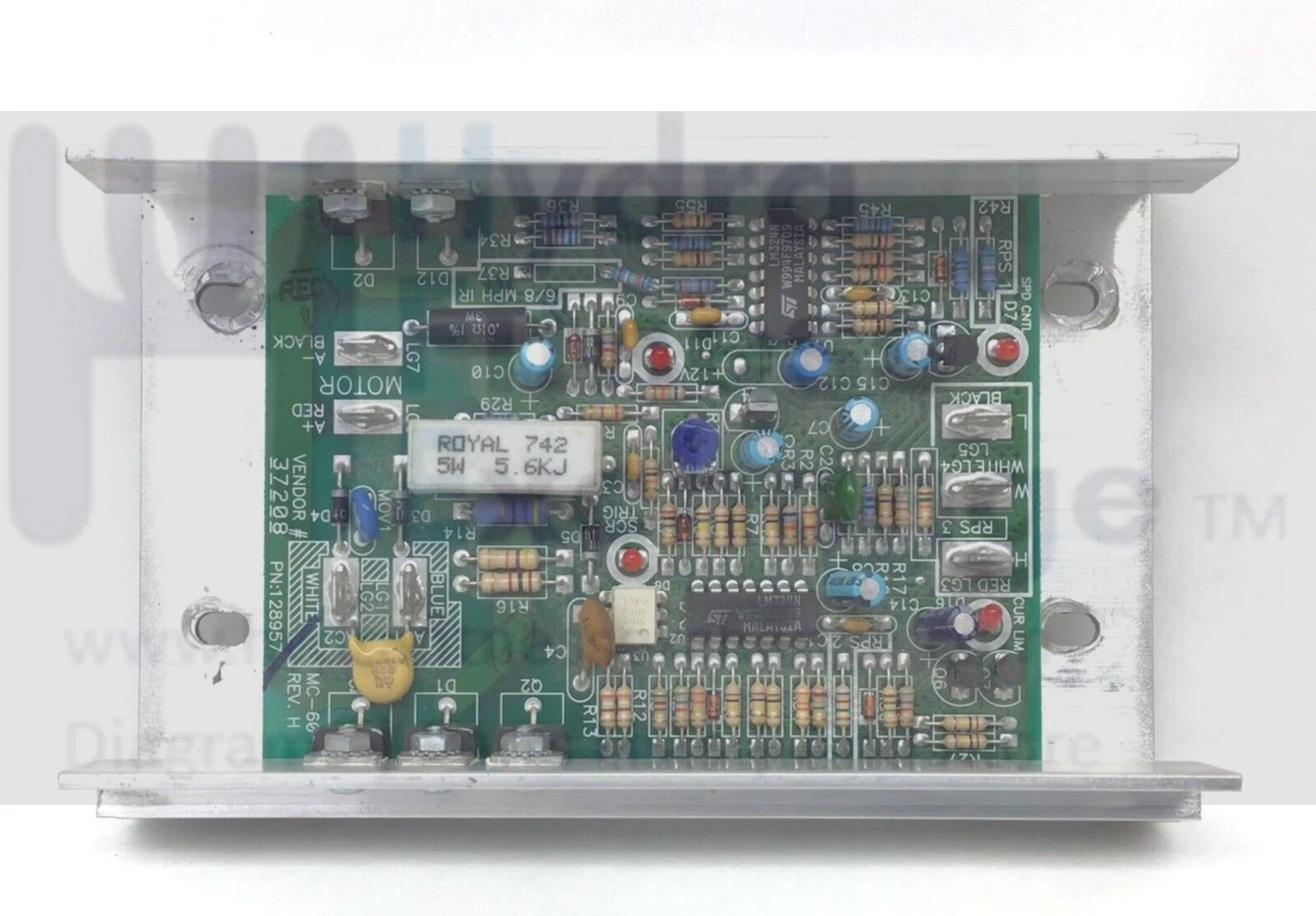 ProForm HealthRider Weslo Treadmill Lower Motor Control Board Controller 129006