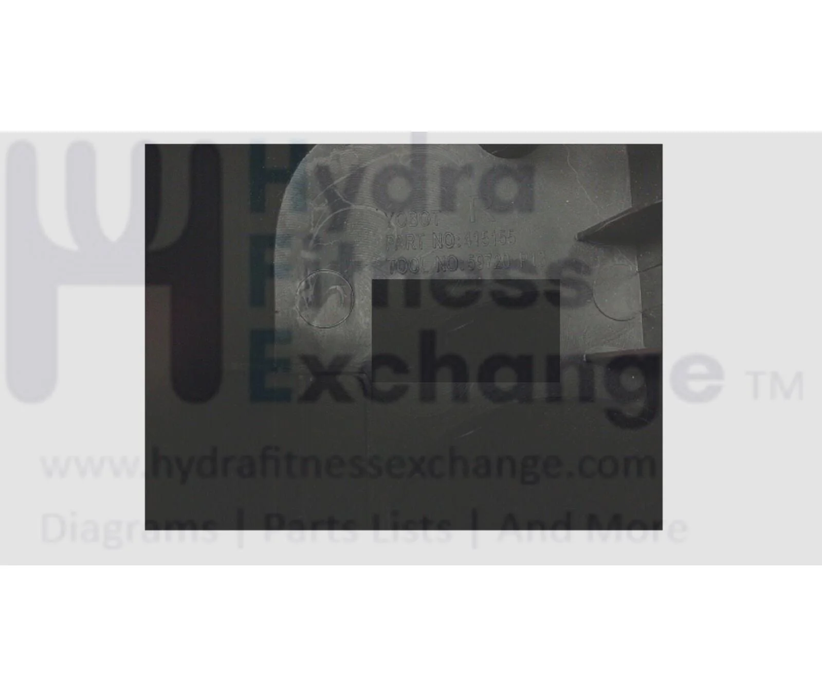 Used ProForm Nordictrack Elite900 T10 T7 TL 8.0 12.0 Treadmill Right Rear Foot 415155 - Image 2