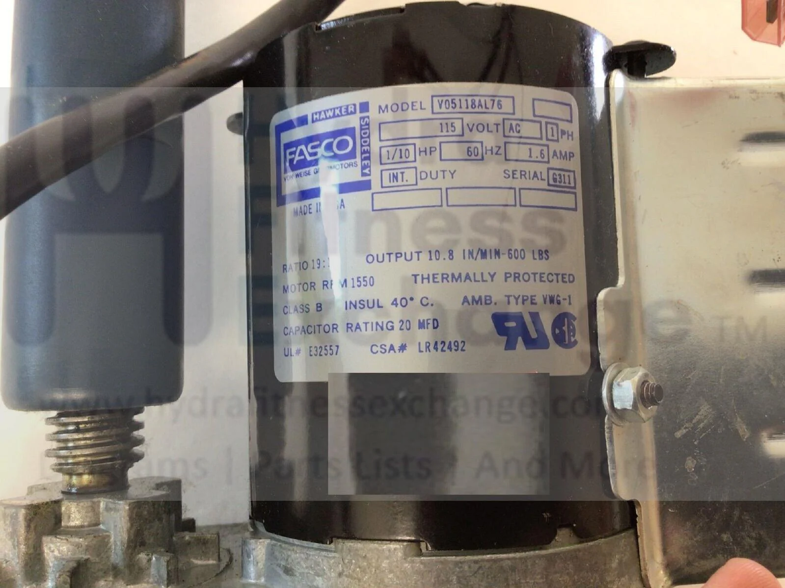 Proform NordicTrack Treadmill Incline Lift Elevation Motor Actuator 379957 - Image 2