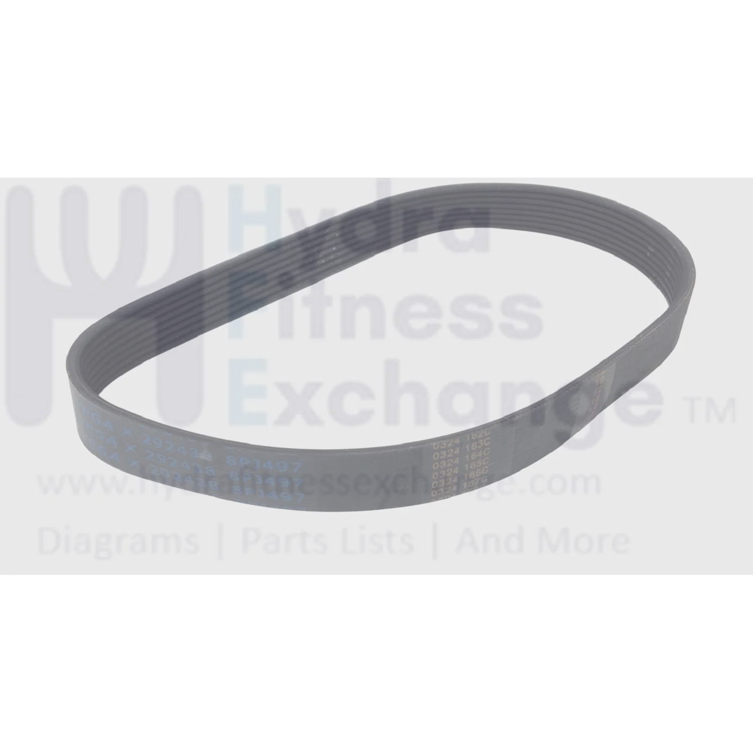 ProForm NordicTrack Treadmill Motor Drive Belt 8 Ribs 19" 379598 & 292438 - Image 6