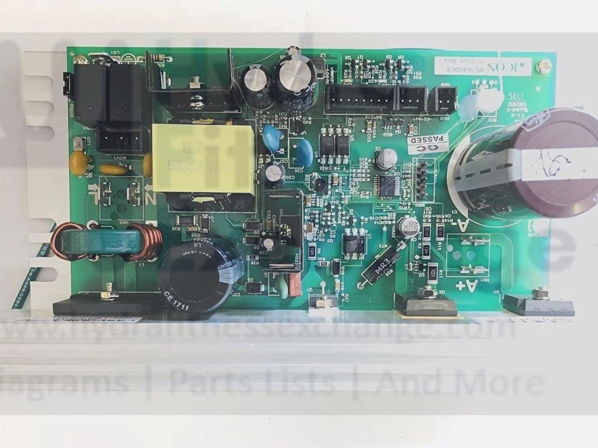 New Proform Nordictrack Treadmill Motor Speed Controller Board MC1648DLS 399609