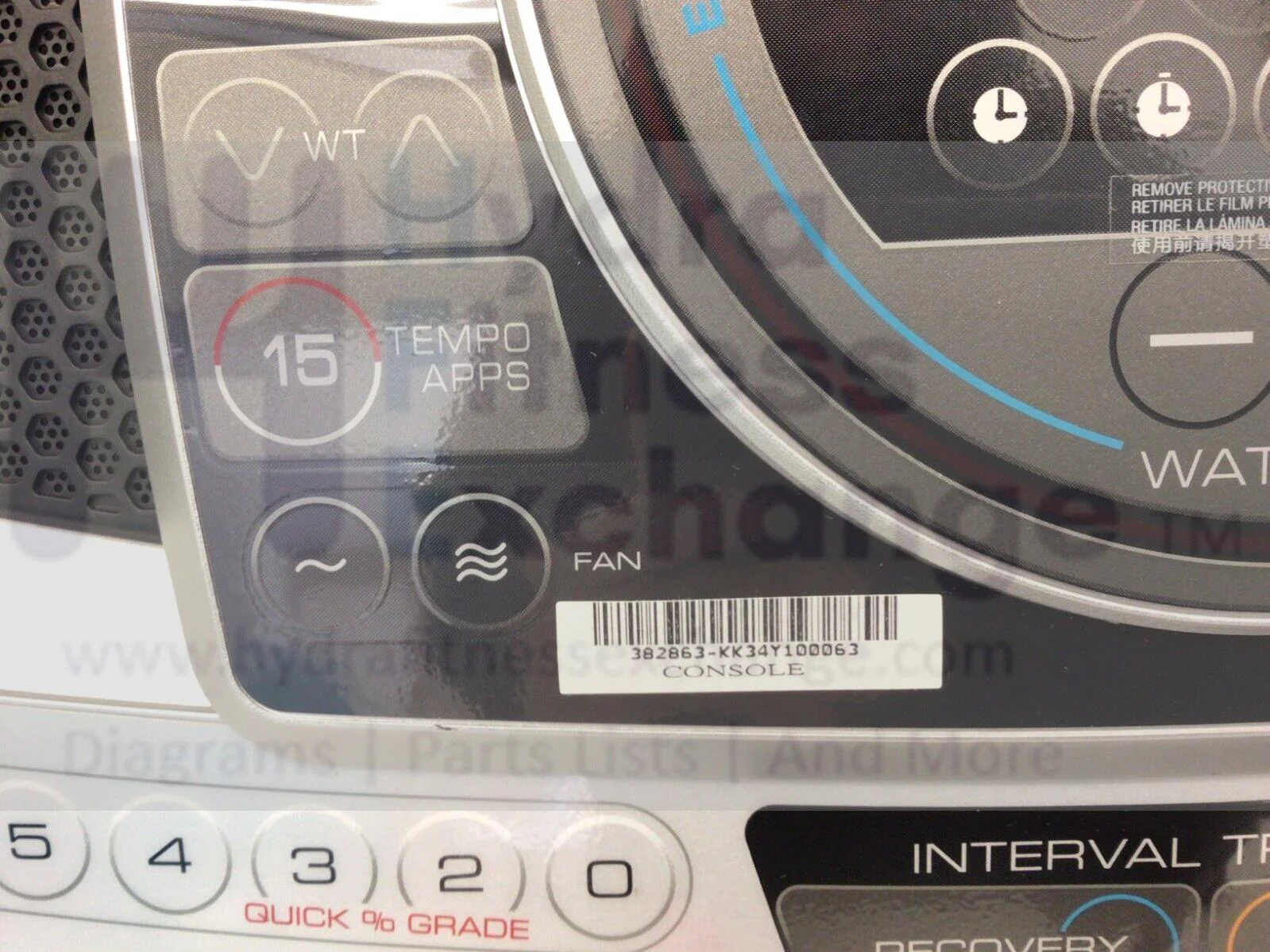 Proform Performance 995I Treadmill Blemished Display Console Assembly 382898 - Image 3